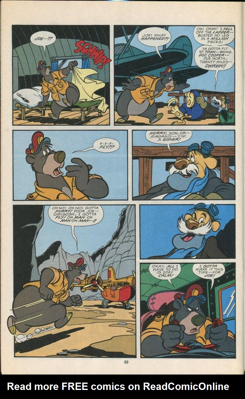 Read online Disney's Tale Spin comic -  Issue #5 - 23