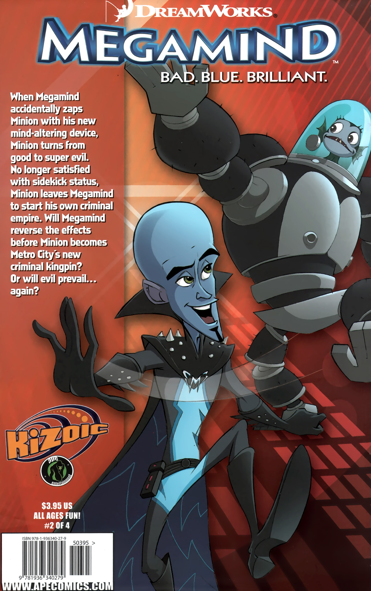 Read online Megamind: Bad. Blue. Brilliant. comic -  Issue #2 - 31