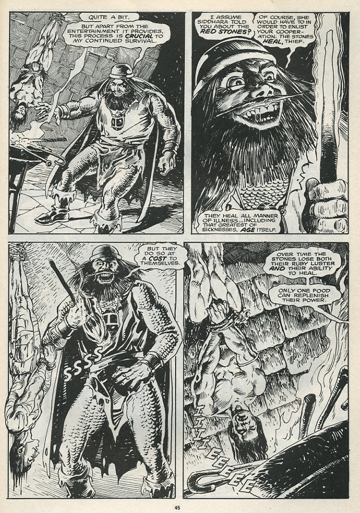 Read online The Savage Sword Of Conan comic -  Issue #174 - 47