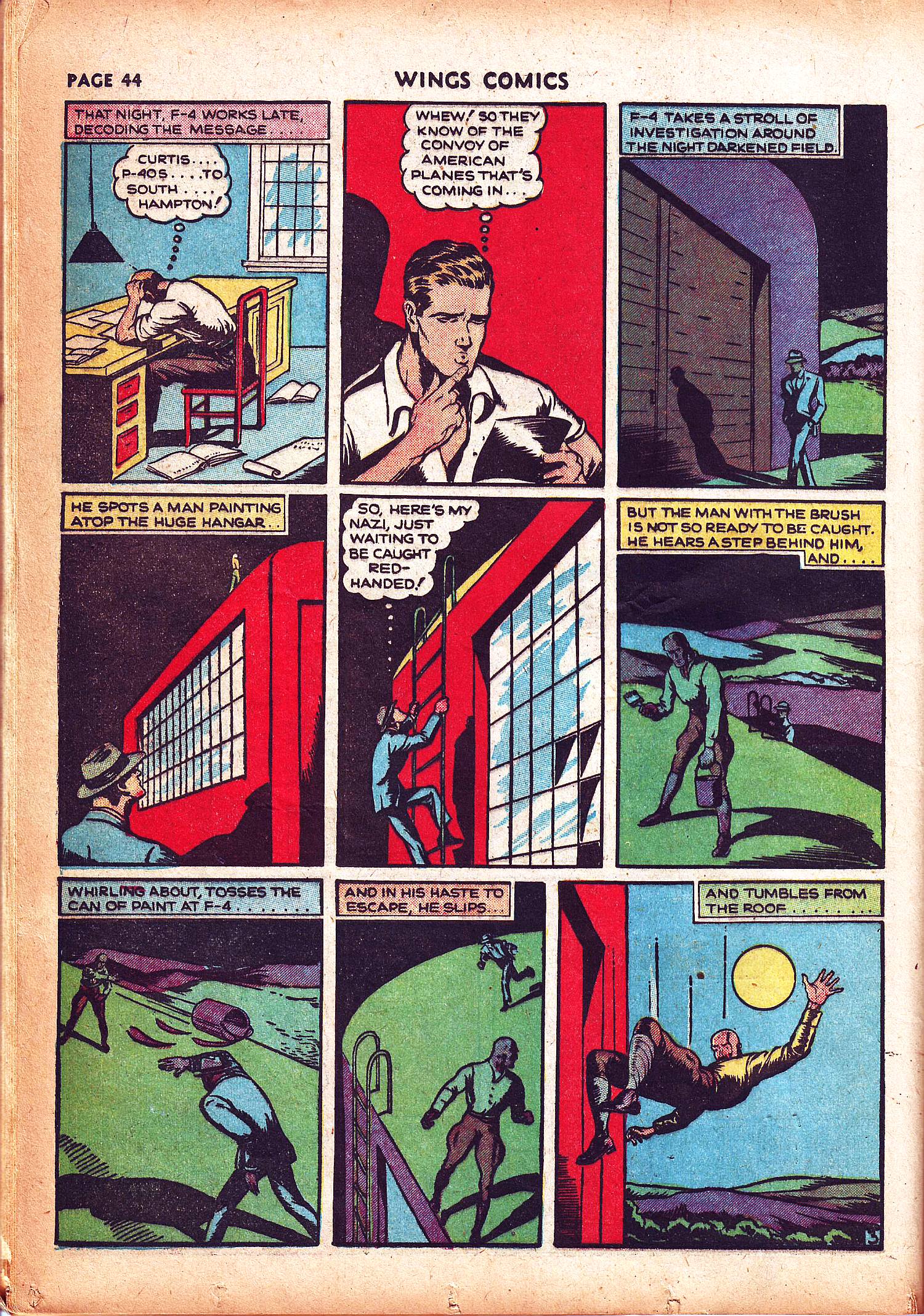 Read online Wings Comics comic -  Issue #3 - 46