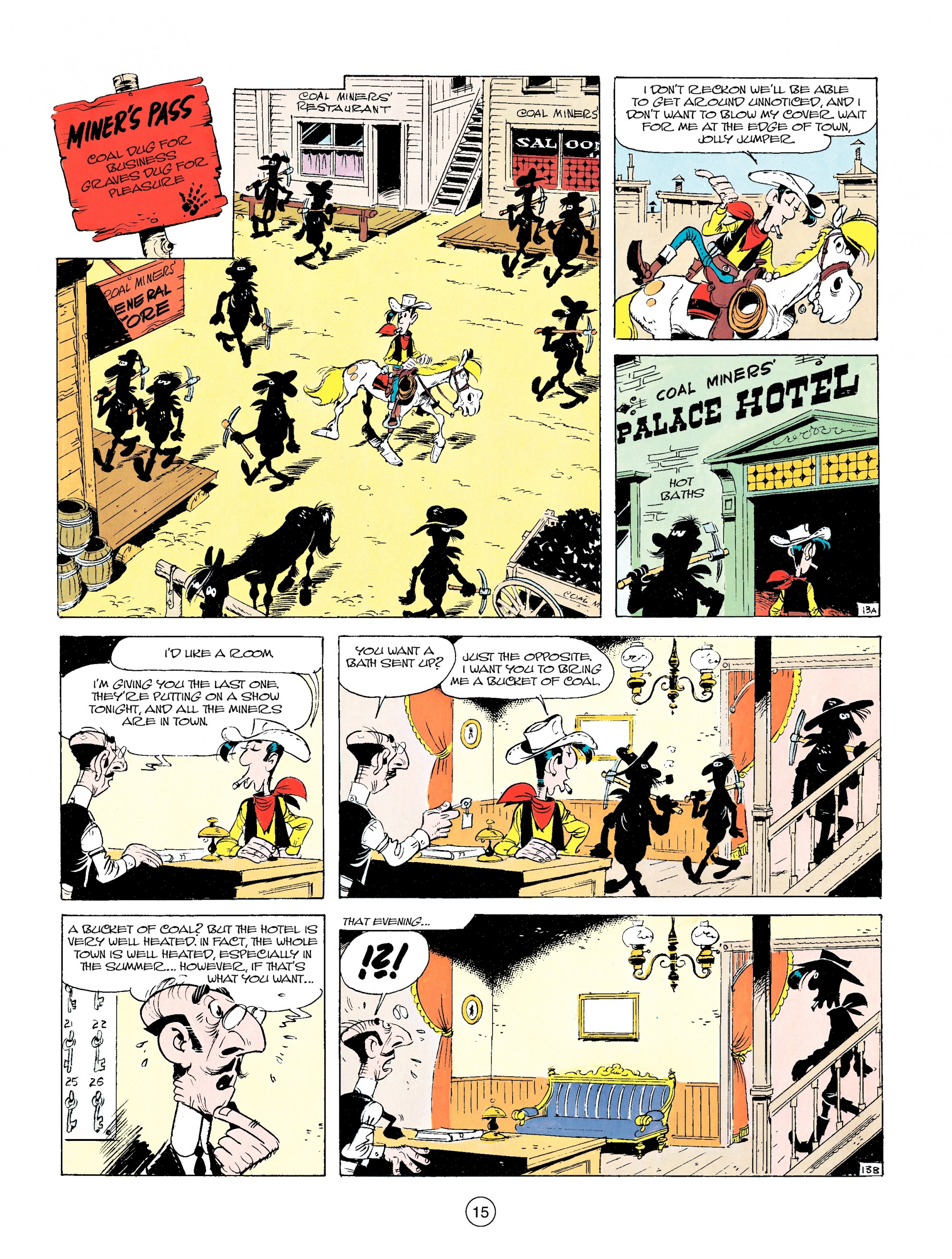 Read online A Lucky Luke Adventure comic -  Issue #14 - 15