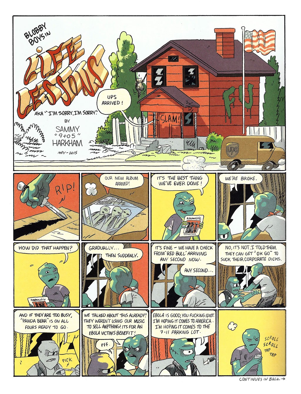 Read online Crickets comic -  Issue #5 - 2