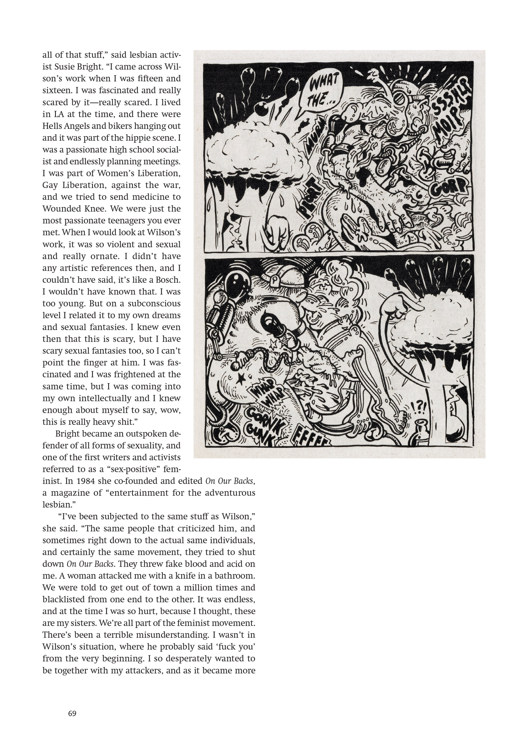 Read online The Mythology of S. Clay Wilson comic -  Issue # Demons and Angels (Part 1) - 62