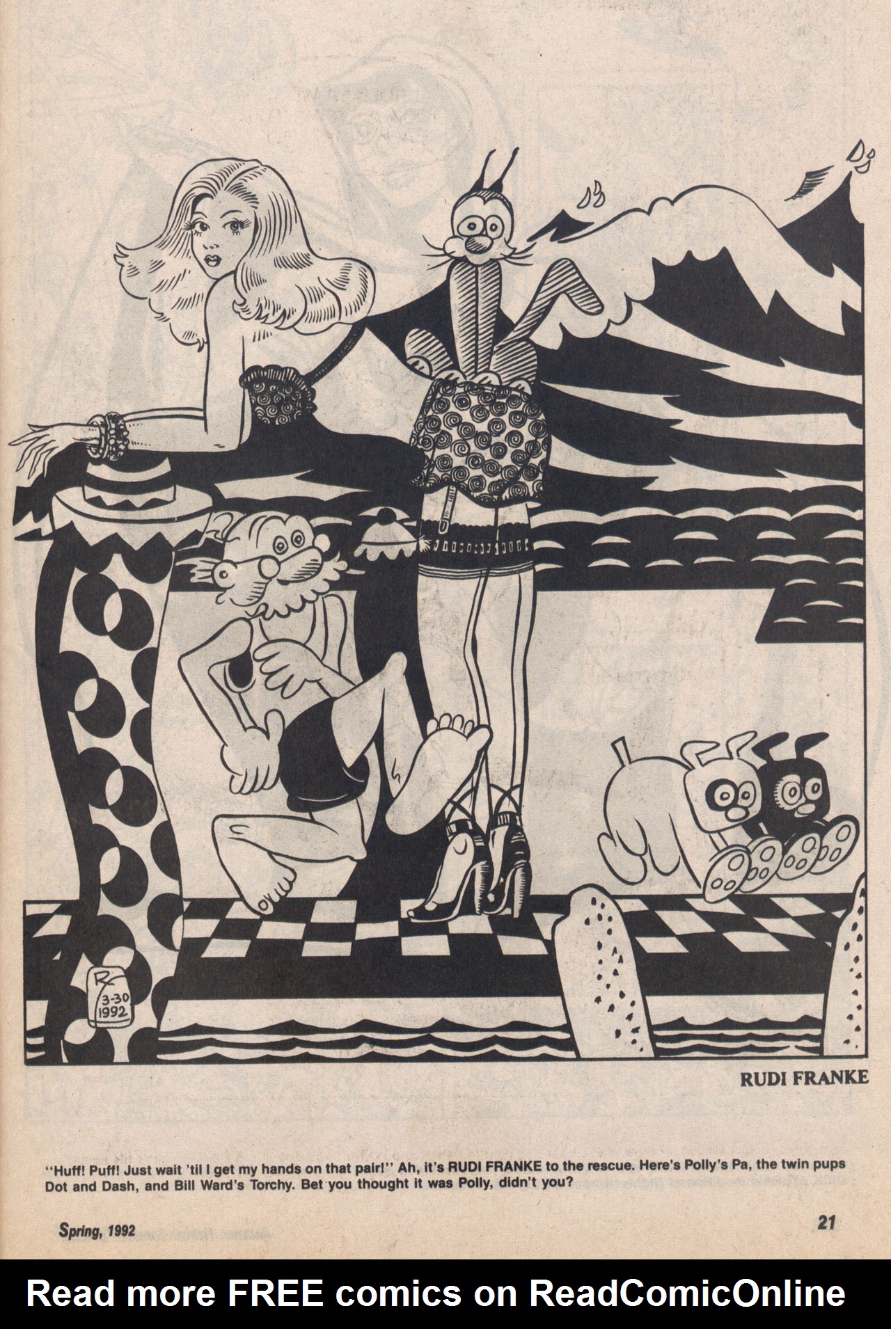 Read online Amazing Heroes Swimsuit Special comic -  Issue # TPB 3 - 21