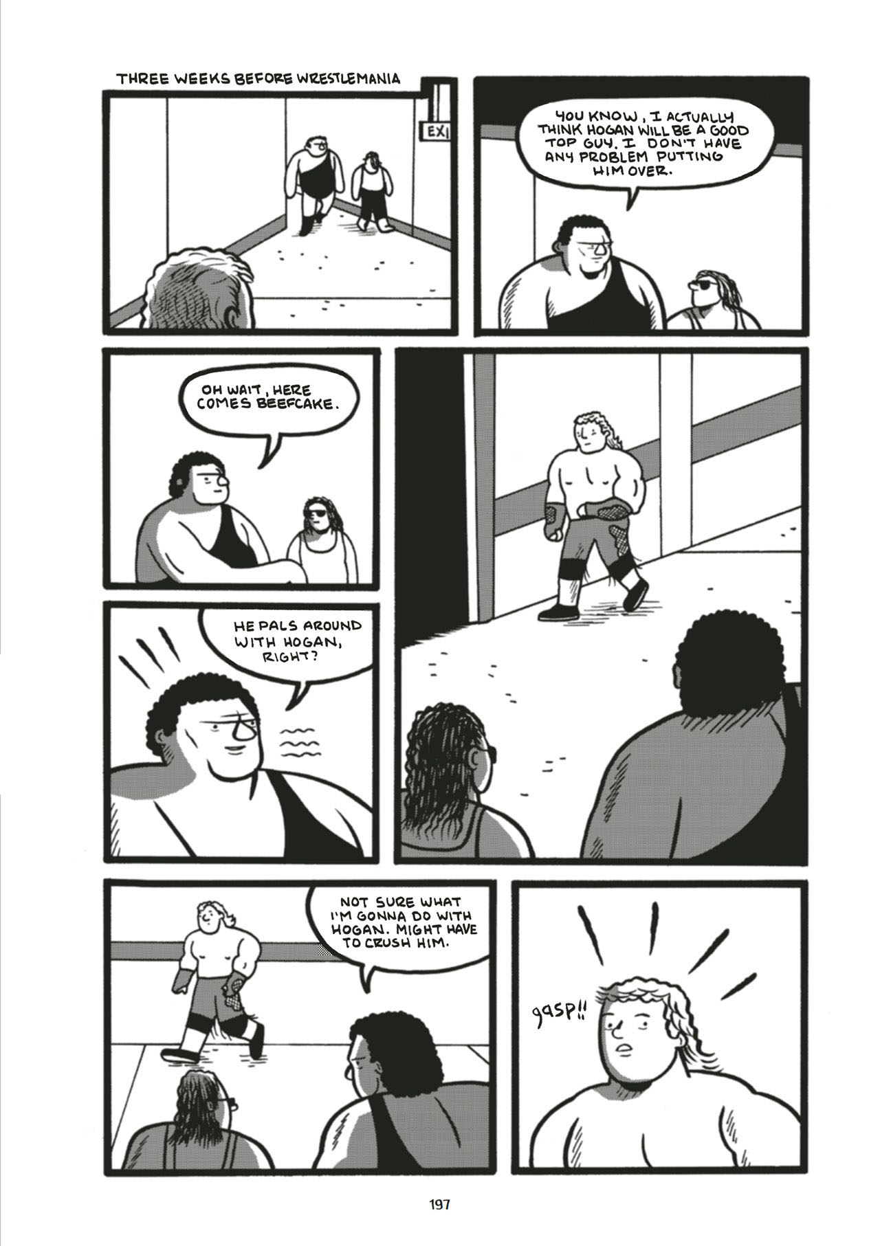 Read online Andre the Giant: Life and Legend comic -  Issue #1 - 197