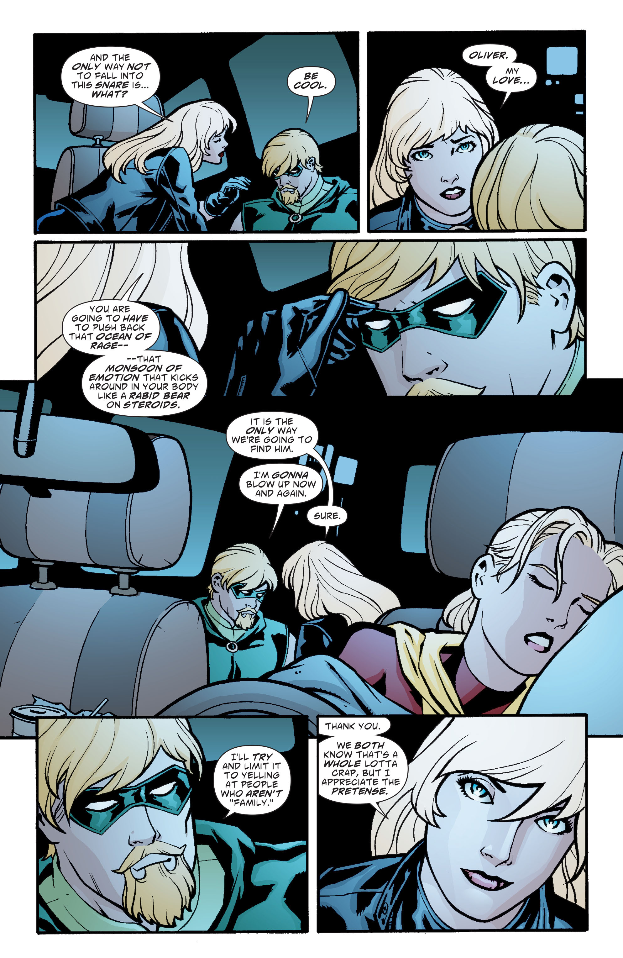 Read online Green Arrow/Black Canary comic -  Issue #6 - 13