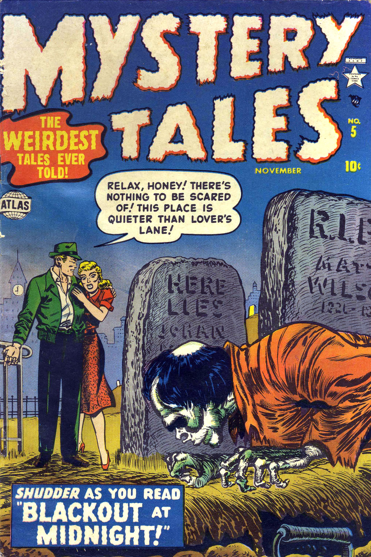 Read online Mystery Tales comic -  Issue #5 - 1