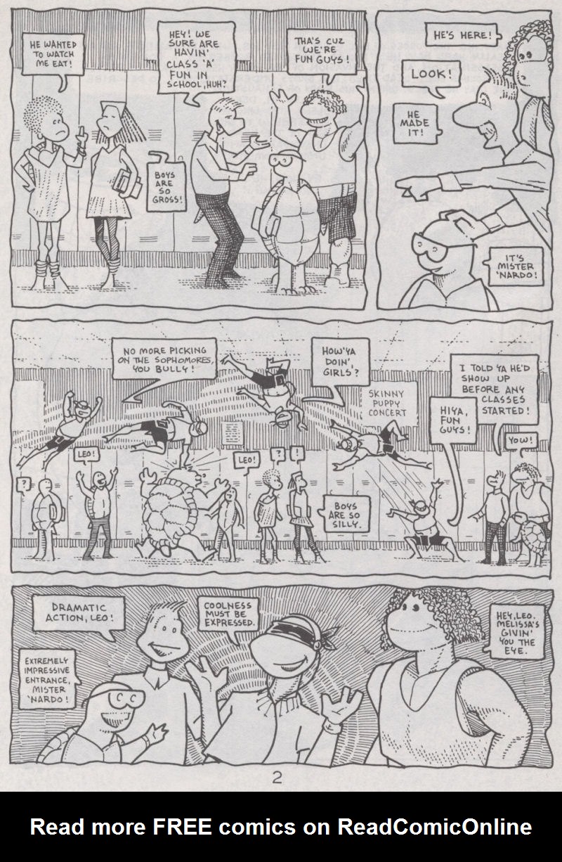 Read online Teenage Mutant Ninja Turtles (1984) comic -  Issue #41 - 3