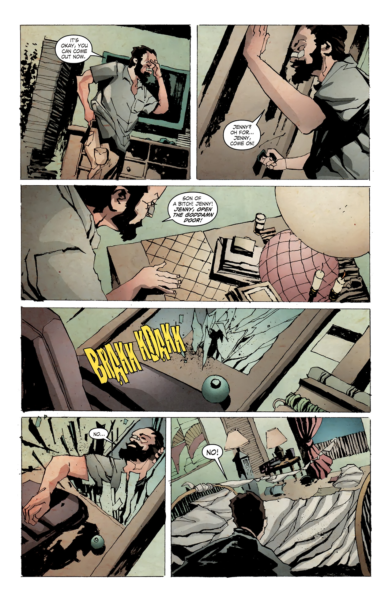 Read online Kane & Lynch comic -  Issue #1 - 9