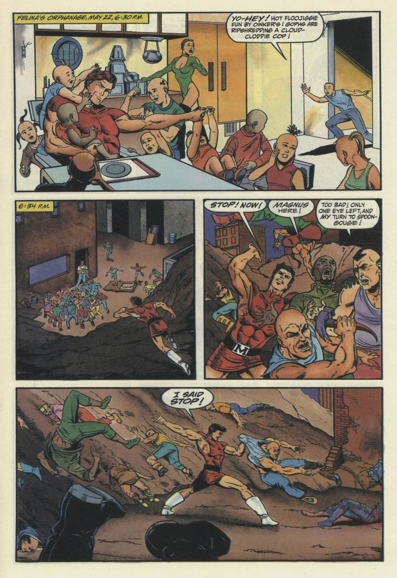 Read online Magnus Robot Fighter (1991) comic -  Issue #10 - 11
