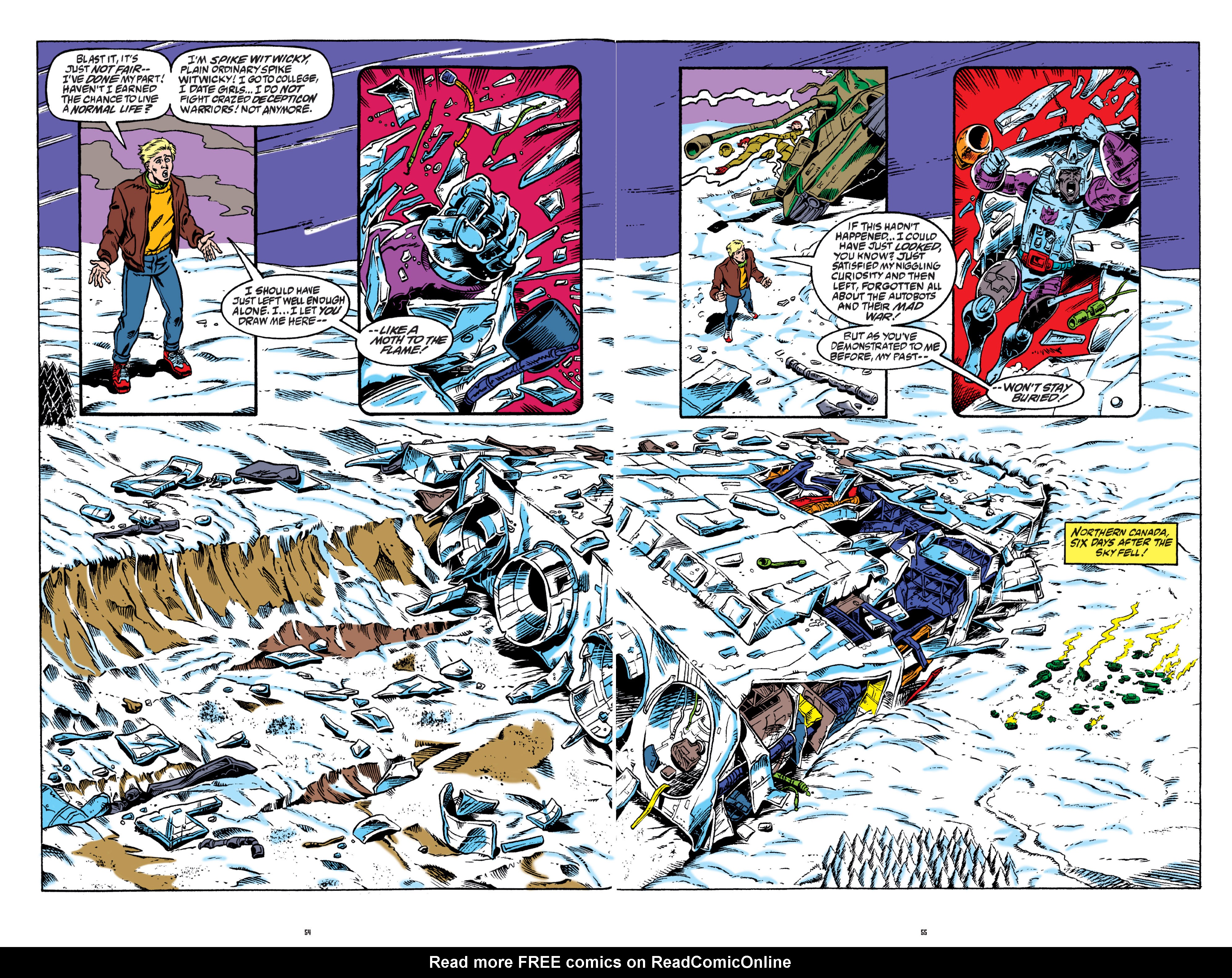 Read online The Transformers Classics comic -  Issue # TPB 7 - 55
