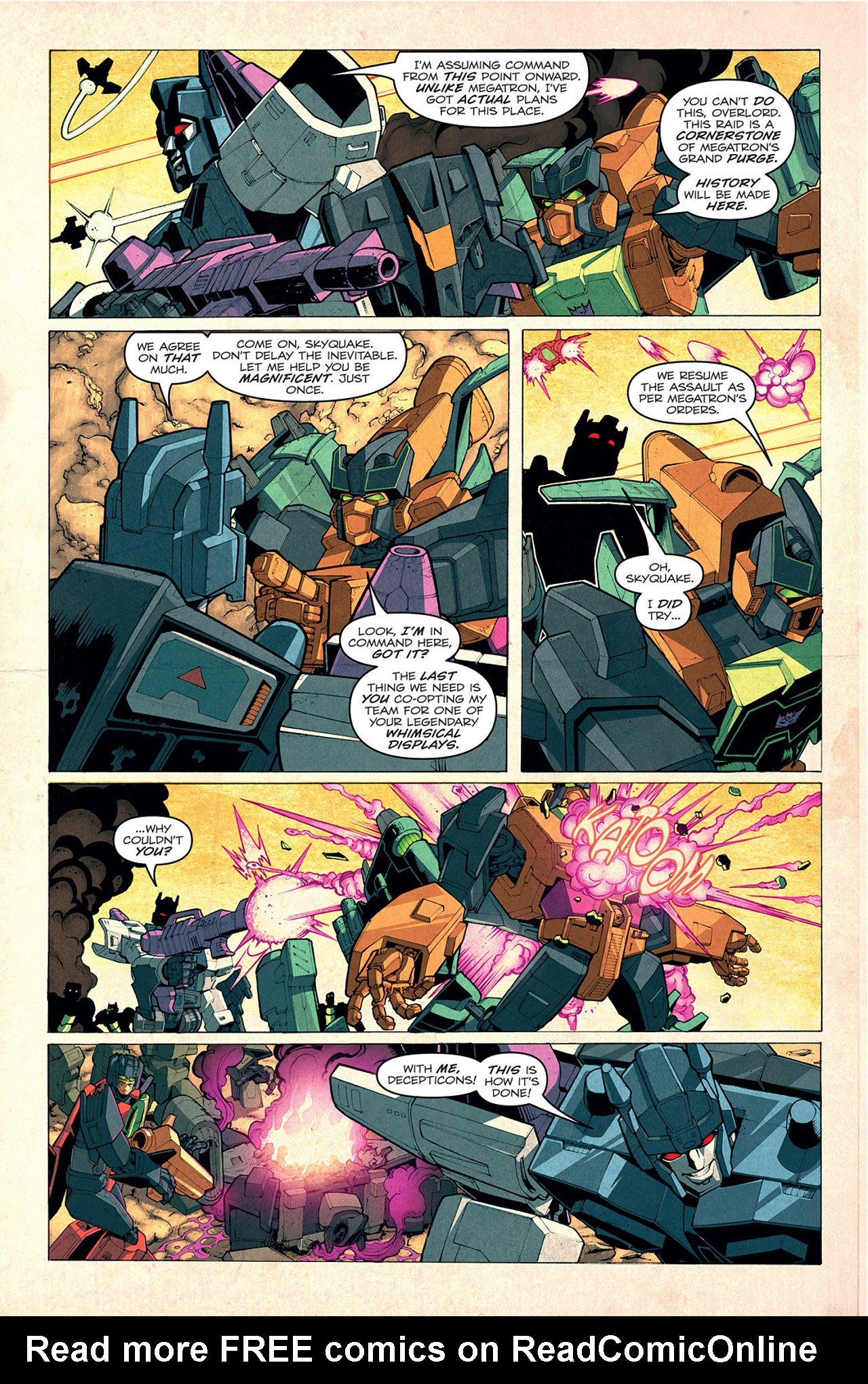 Read online Transformers: Last Stand of The Wreckers comic -  Issue #1 - 8