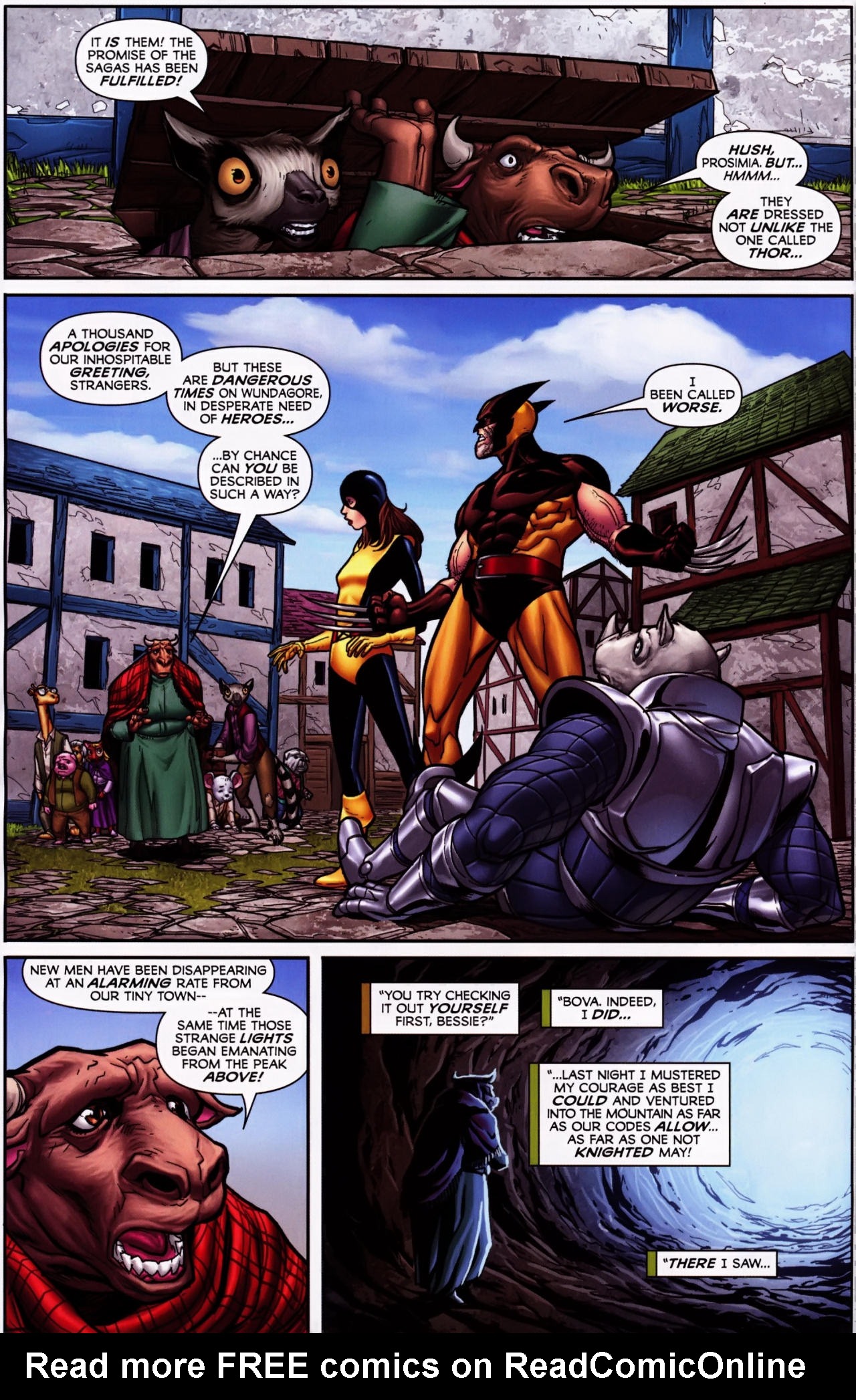 Read online Wolverine: First Class comic -  Issue #3 - 12