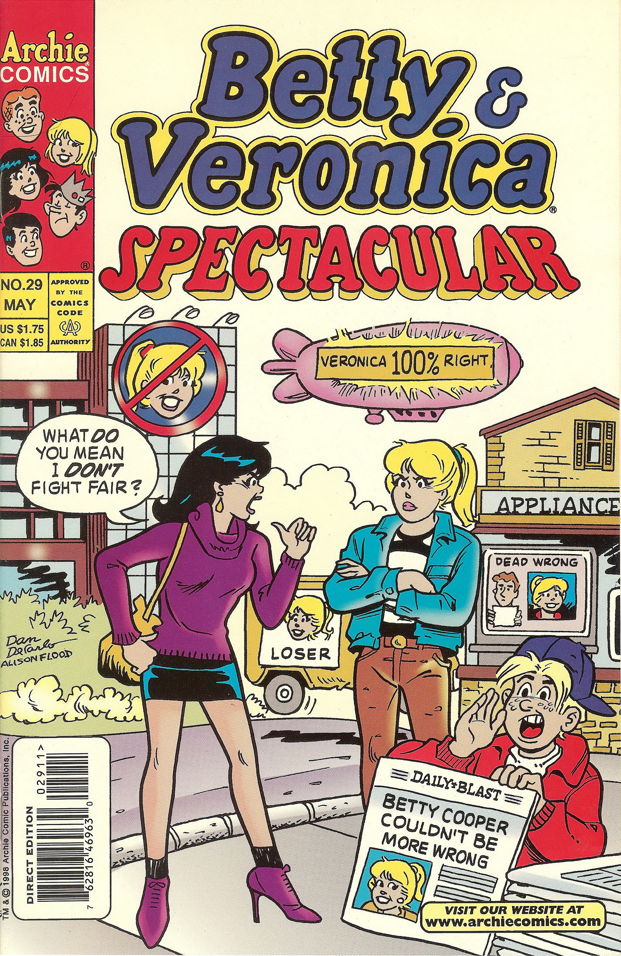 Read online Betty & Veronica Spectacular comic -  Issue #29 - 1