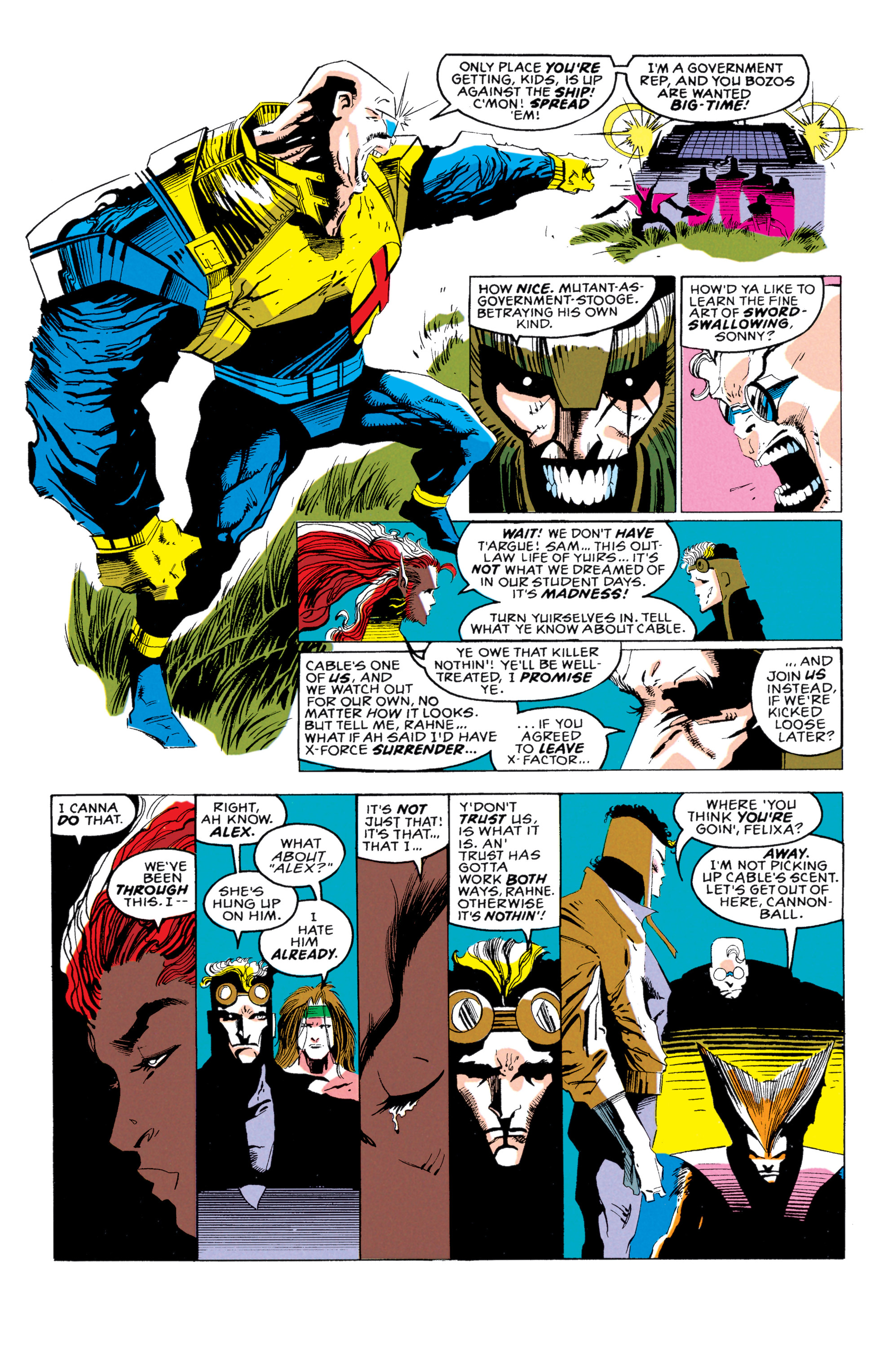 Read online X-Force Epic Collection comic -  Issue # X-Cutioner's Song (Part 2) - 28