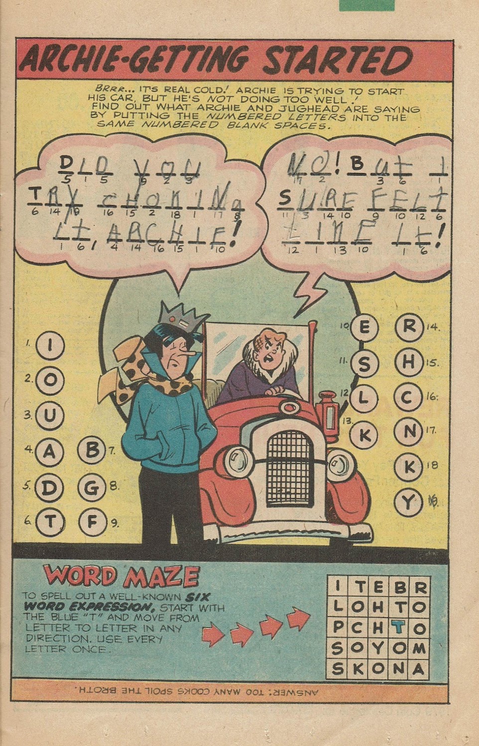 Read online Archie's Joke Book Magazine comic -  Issue #267 - 11