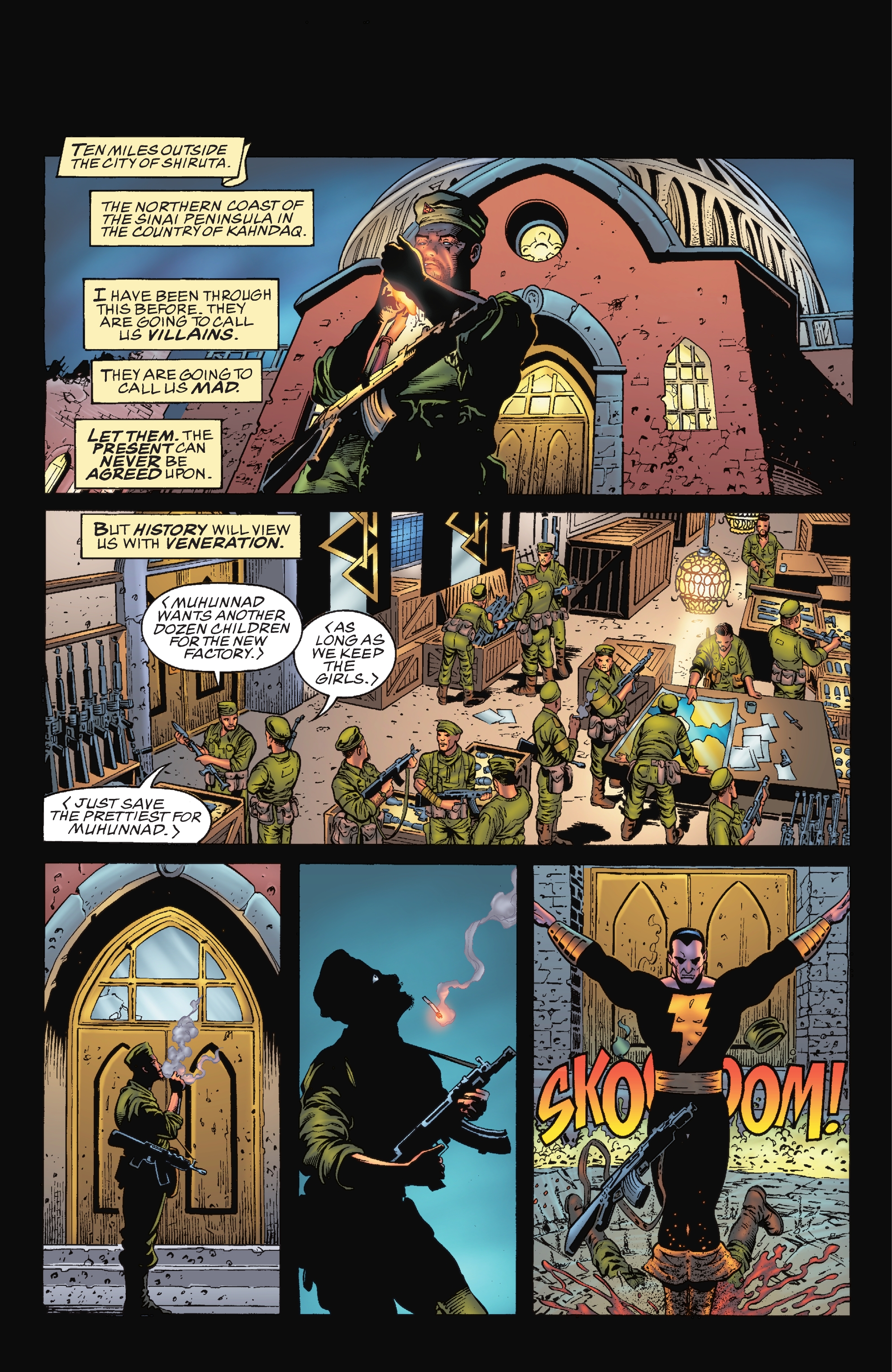 Read online Black Adam/JSA: Black Reign comic -  Issue # TPB - 8