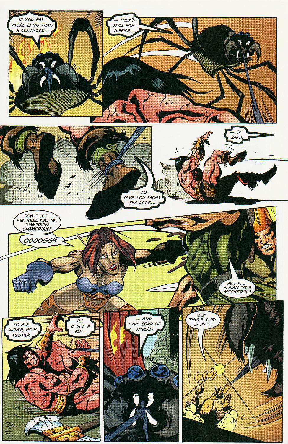 Read online Conan: Lord of the Spiders comic -  Issue #3 - 21