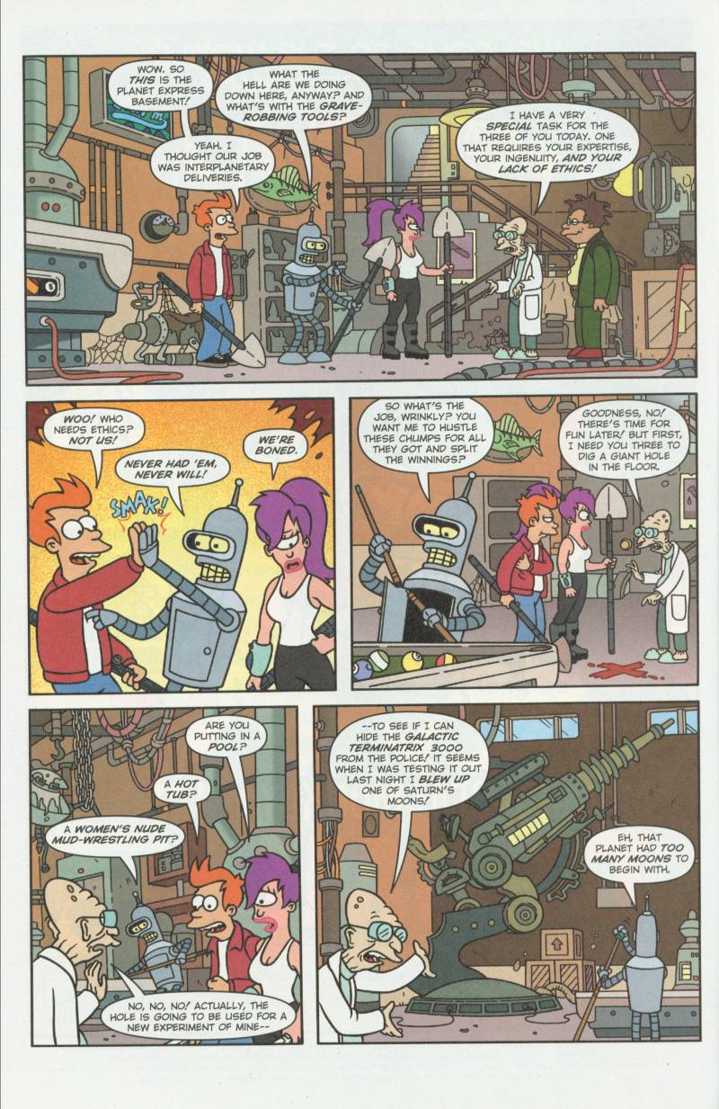 Read online Futurama Comics comic -  Issue #1 - 4