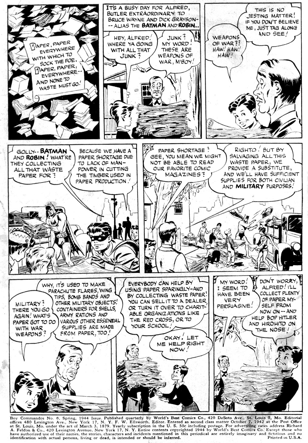 Read online Boy Commandos comic -  Issue #6 - 2