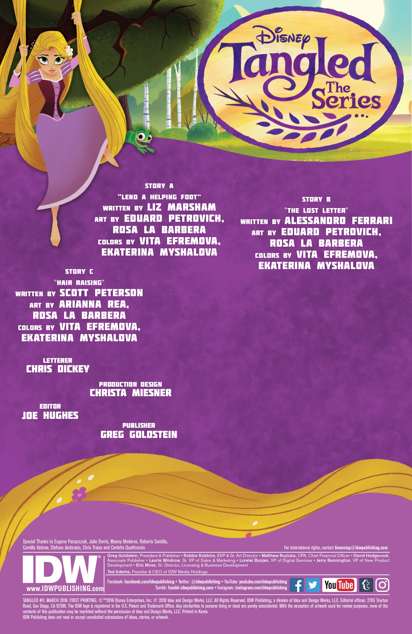Read online Tangled (2018) comic -  Issue #3 - 2