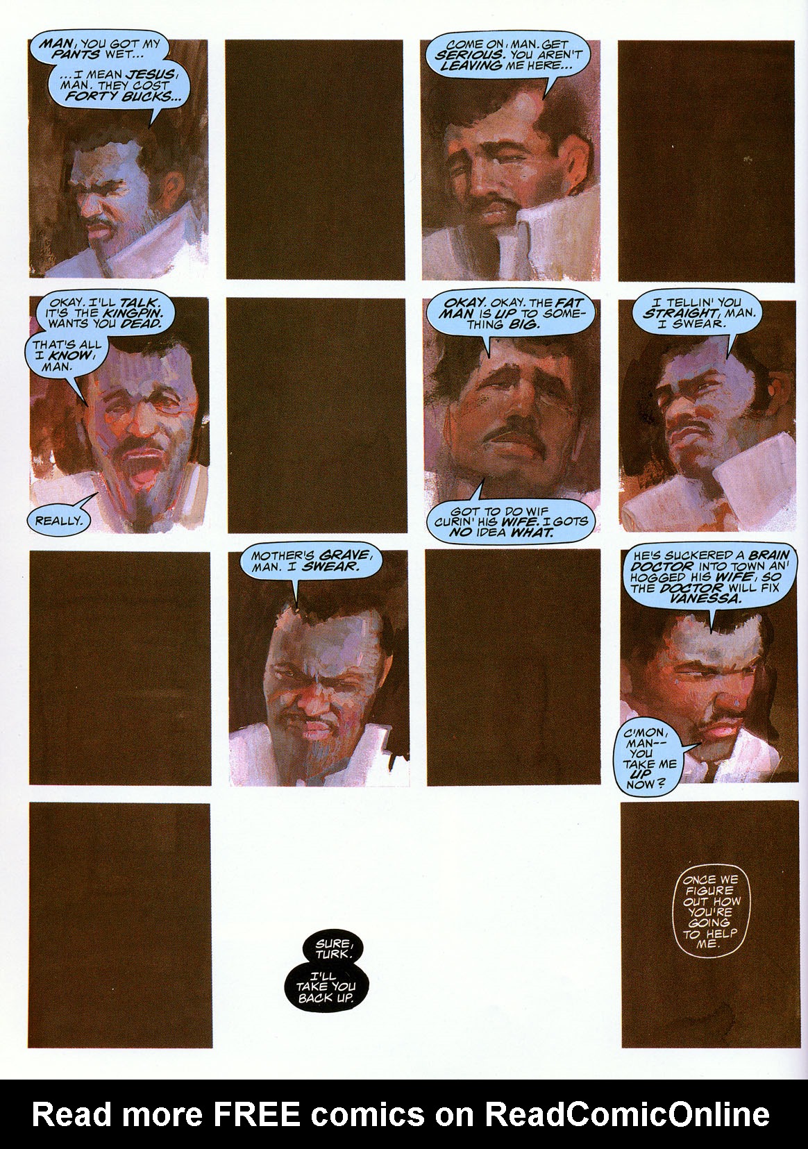 Read online Marvel Graphic Novel comic -  Issue #24 - Daredevil - Love & War - 13