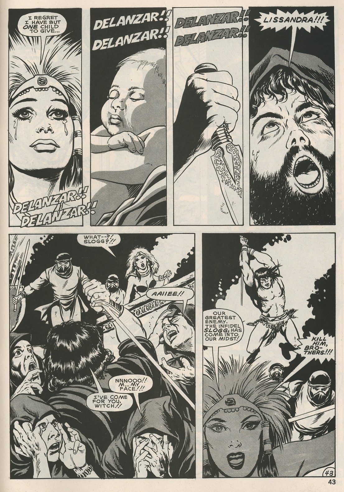 Read online The Savage Sword Of Conan comic -  Issue #125 - 43