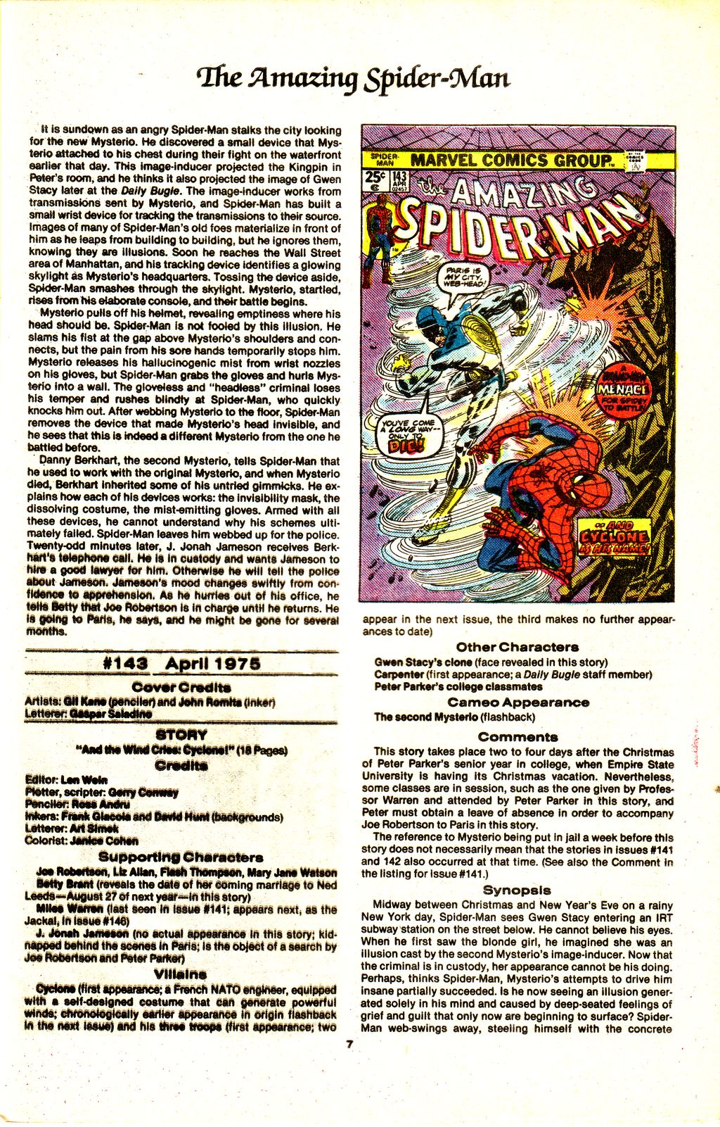 Read online The Official Marvel Index to The Amazing Spider-Man comic -  Issue #6 - 9