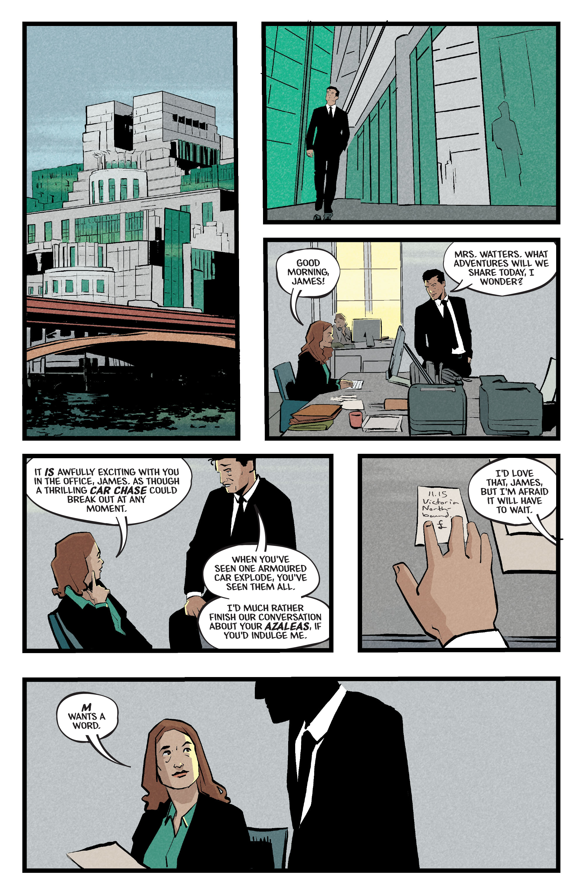 Read online James Bond: 007 (2022) comic -  Issue #5 - 9