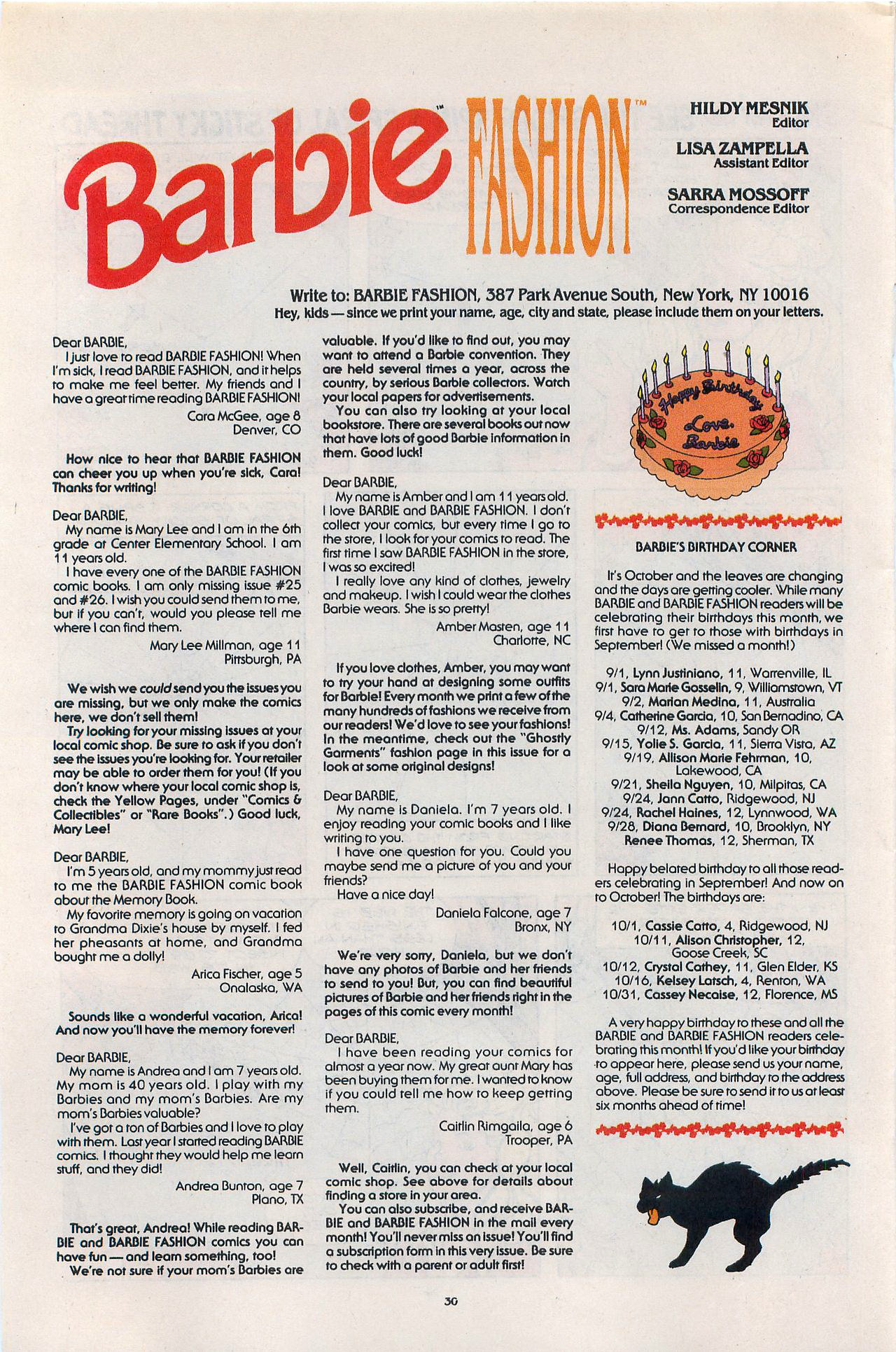 Read online Barbie Fashion comic -  Issue #48 - 32