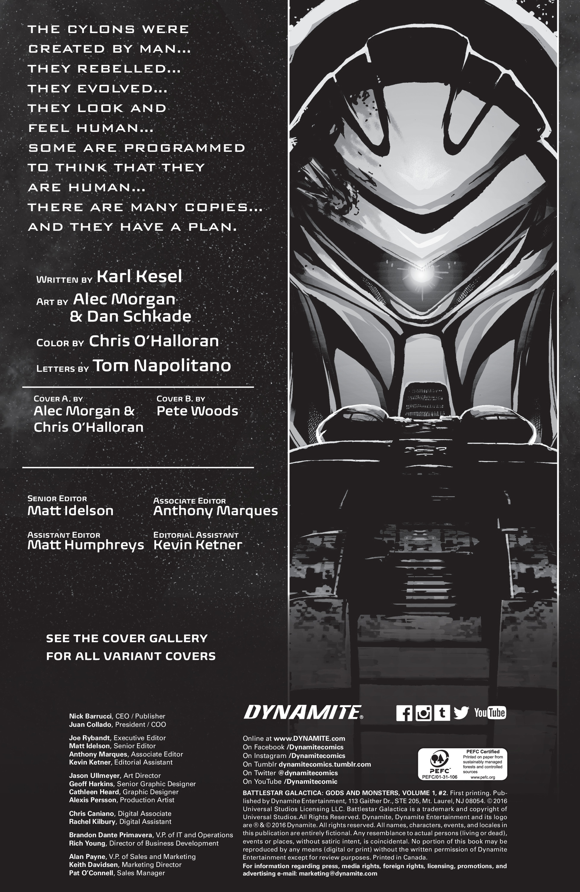 Read online Battlestar Galactica: Gods and Monsters comic -  Issue #2 - 3