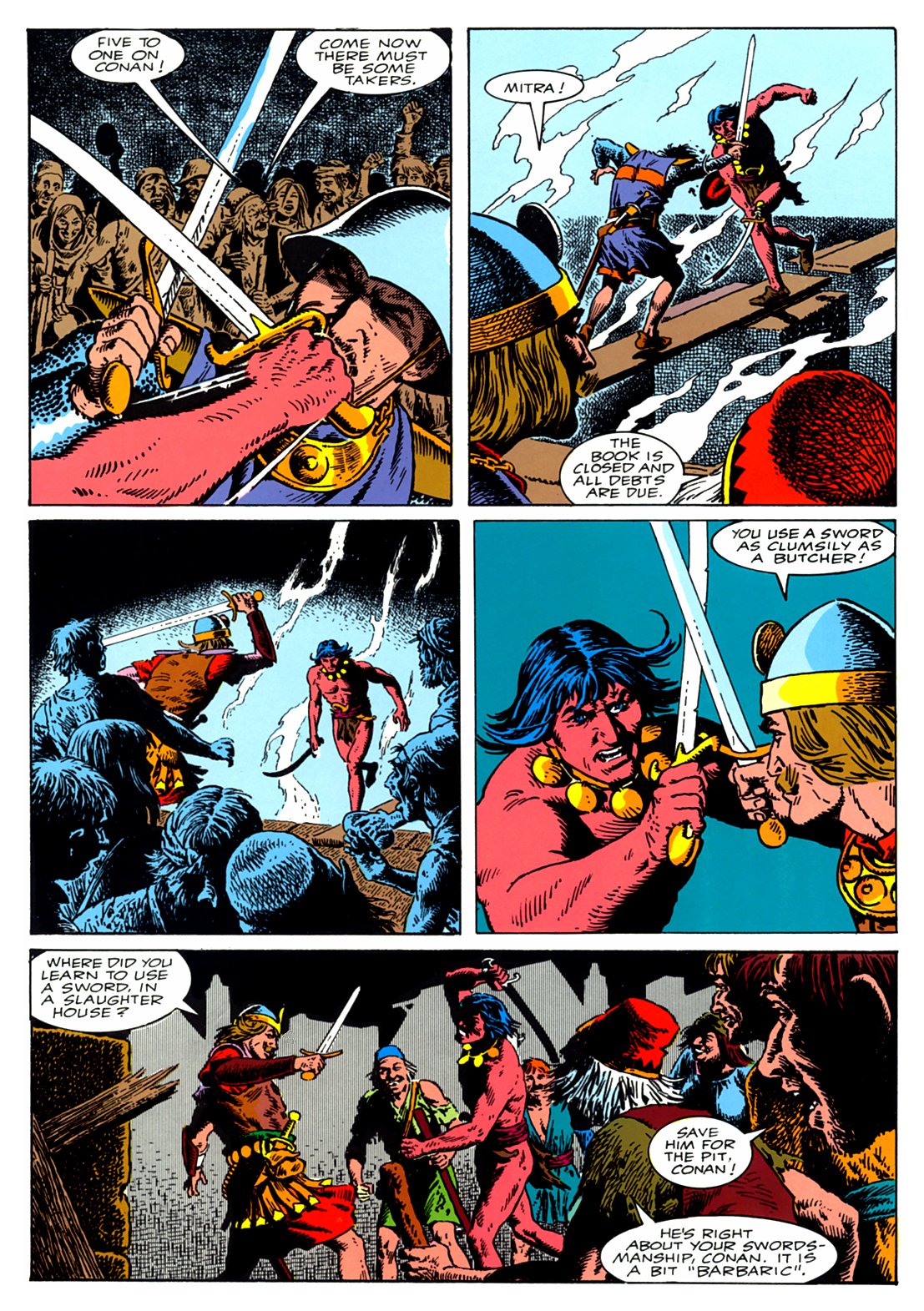 Read online Marvel Graphic Novel comic -  Issue #28 - Conan - The Reaver - 7