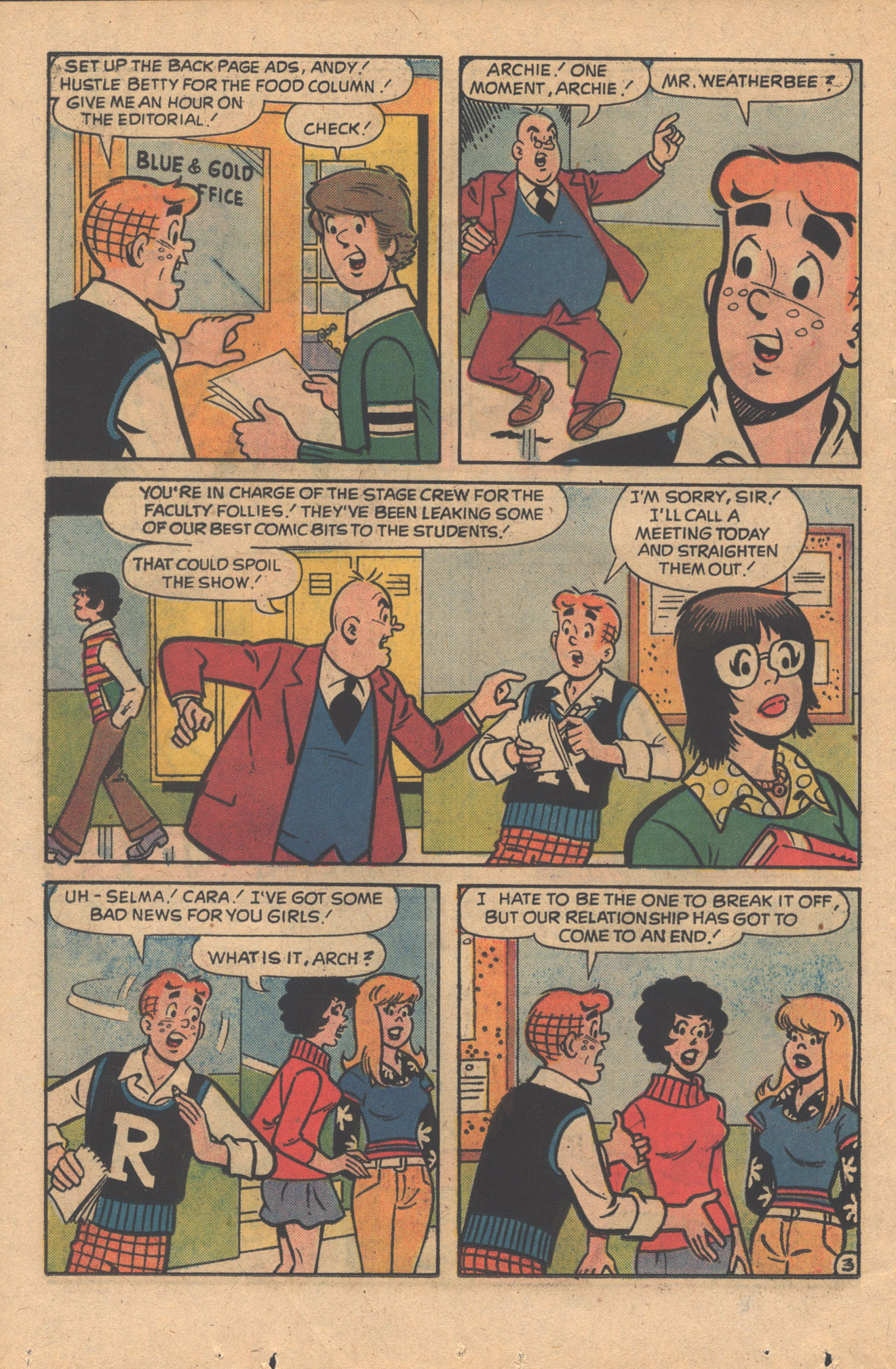 Read online Archie at Riverdale High (1972) comic -  Issue #16 - 22