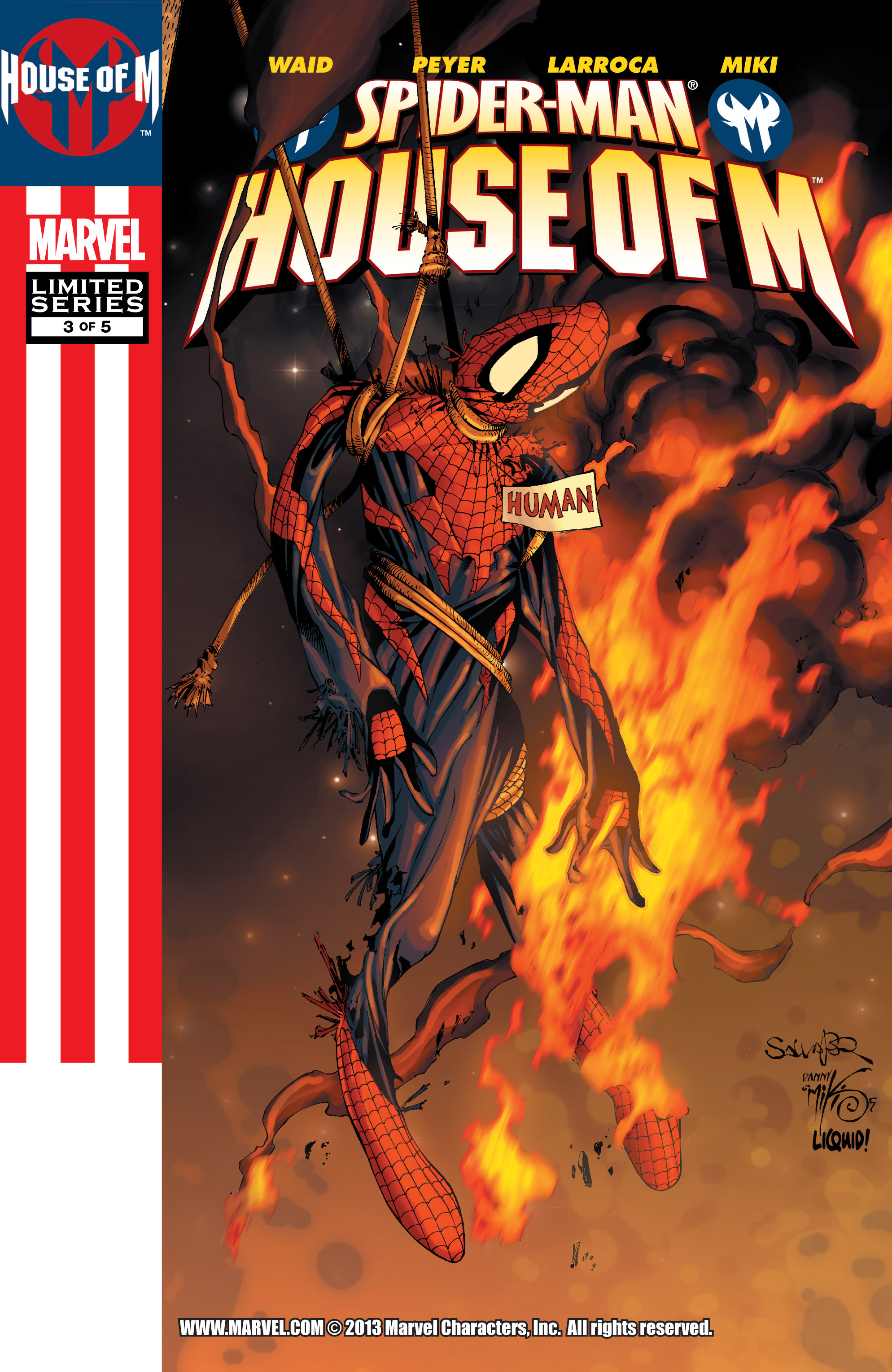 Read online Spider-Man: House of M comic -  Issue #3 - 1
