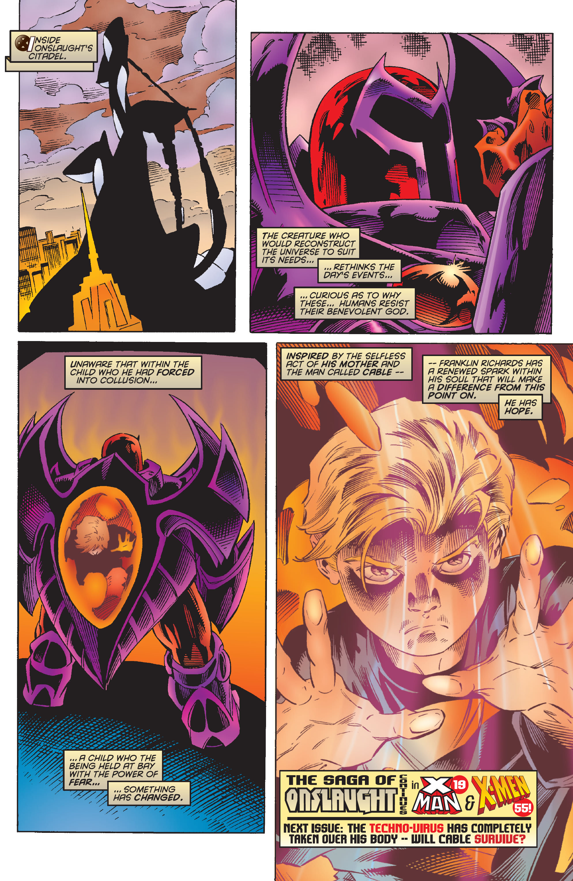 Read online X-Men Milestones: Onslaught comic -  Issue # TPB (Part 4) - 8