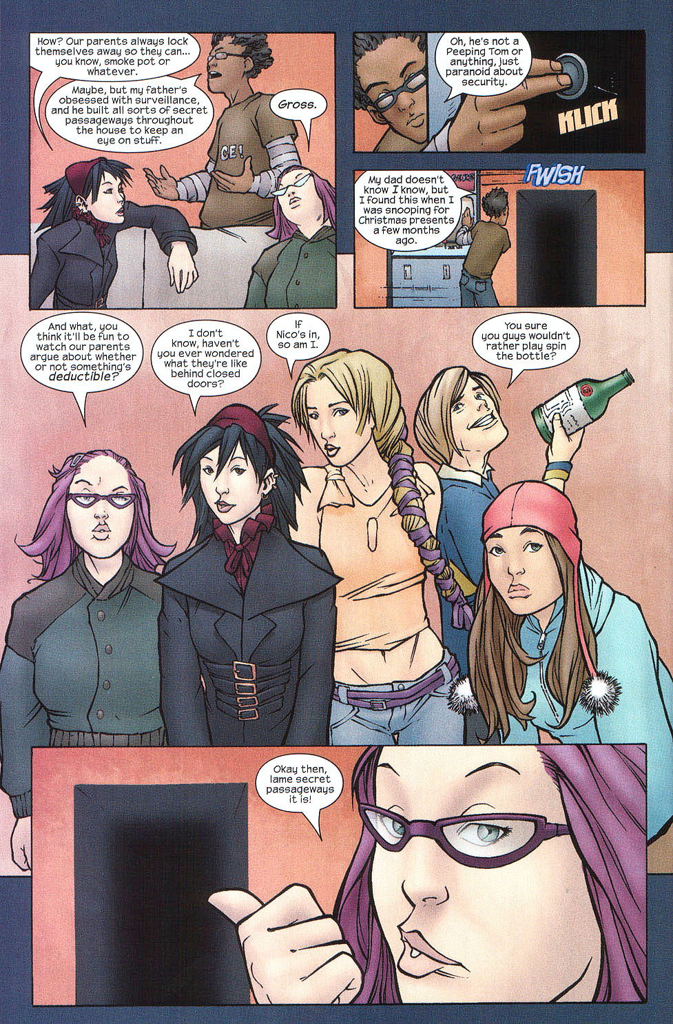 Read online Runaways (2003) comic -  Issue #1 - 17