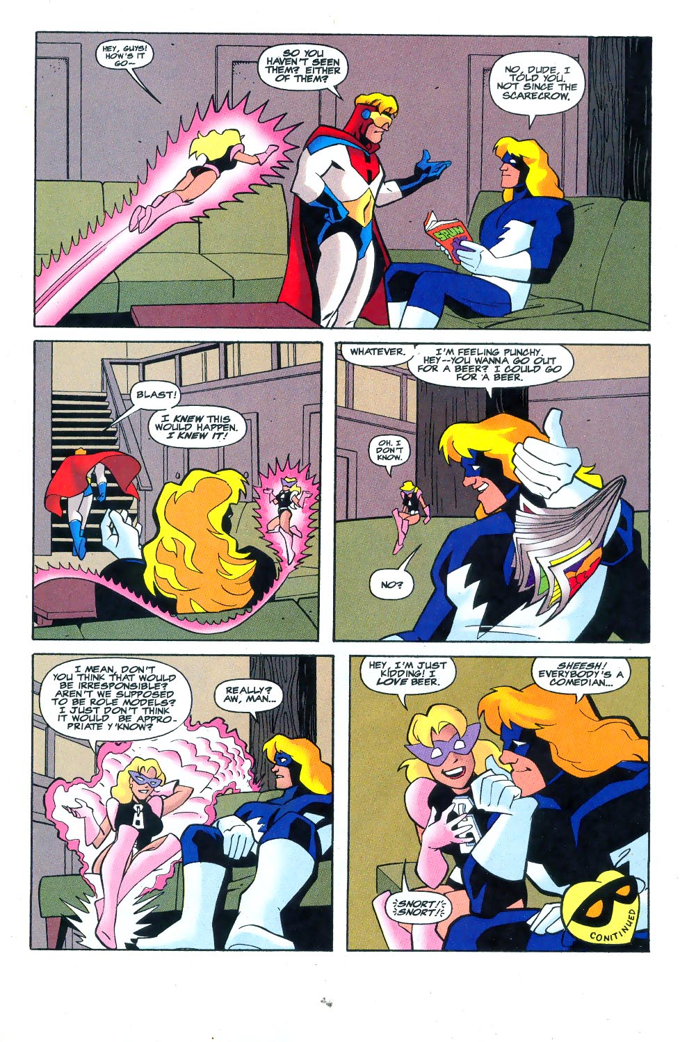 Read online Young Heroes in Love comic -  Issue #9 - 22