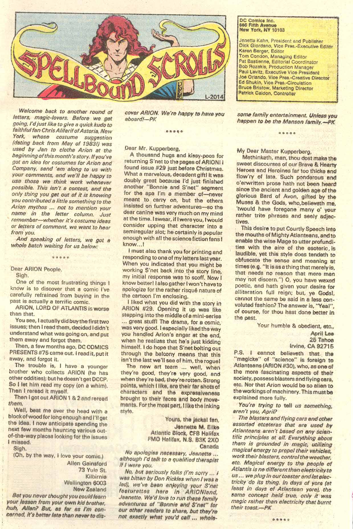 Read online Arion, Lord of Atlantis comic -  Issue #34 - 25