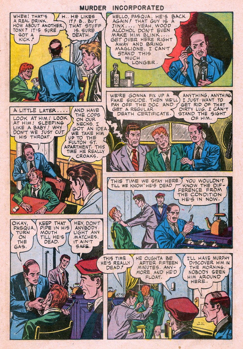 Read online Murder Incorporated (1948) comic -  Issue #1 - 23