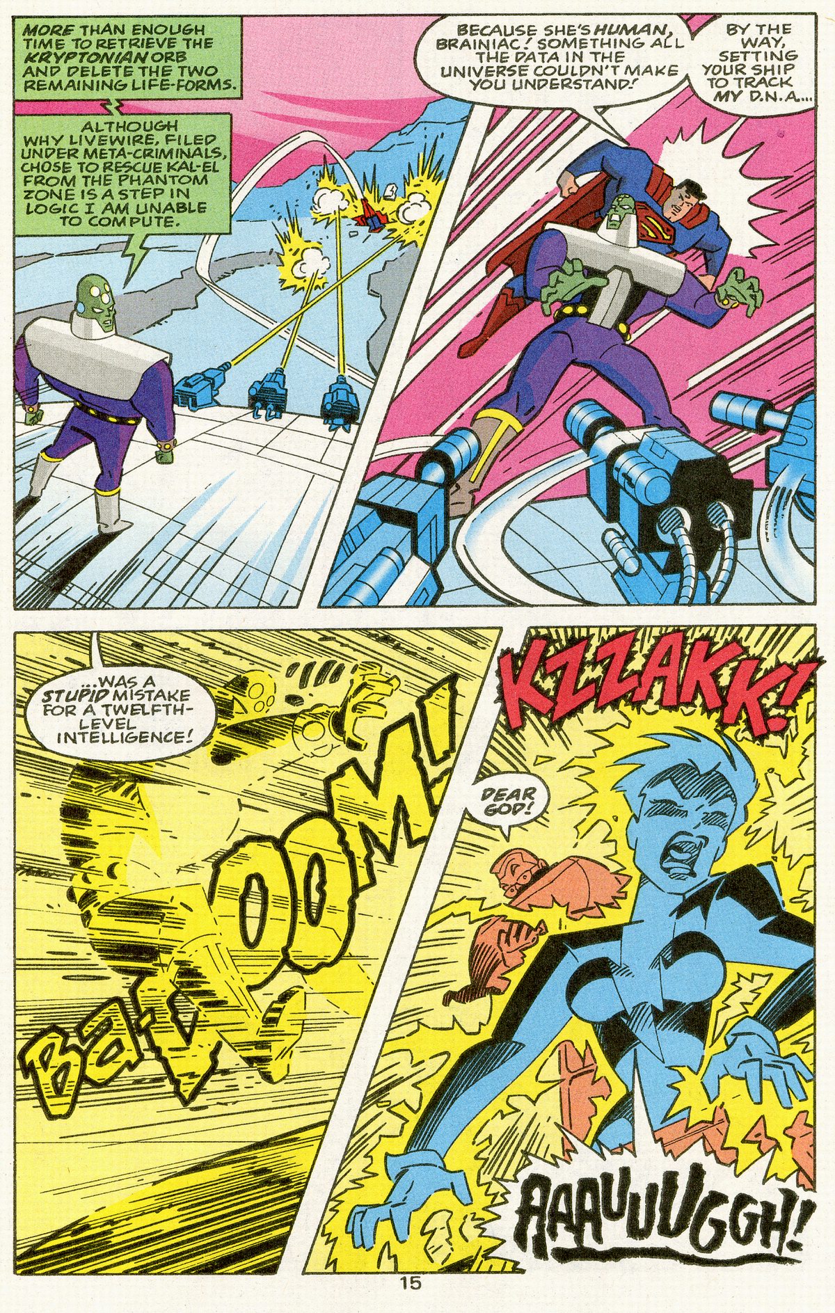 Read online Superman Adventures comic -  Issue #23 - 16