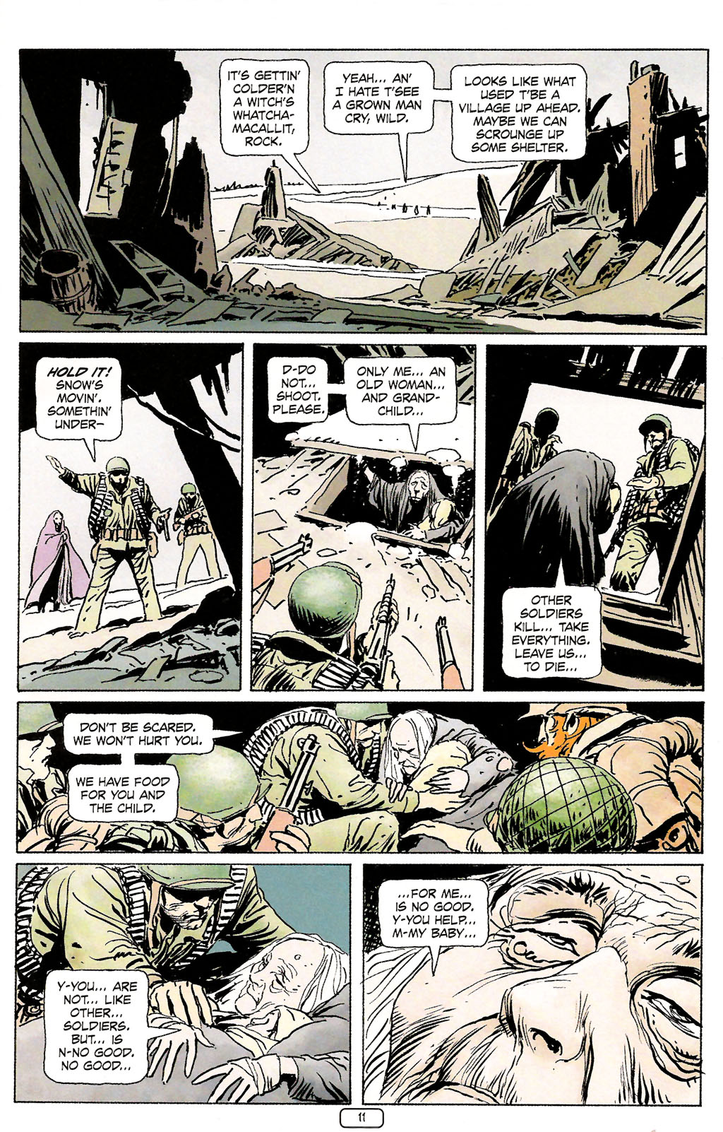 Read online Sgt. Rock: The Prophecy comic -  Issue #4 - 11