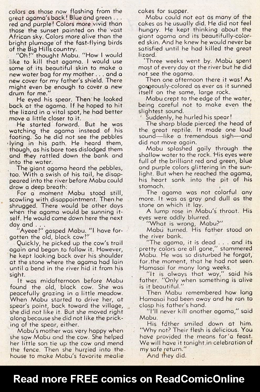 Read online Tarzan (1948) comic -  Issue #16 - 36