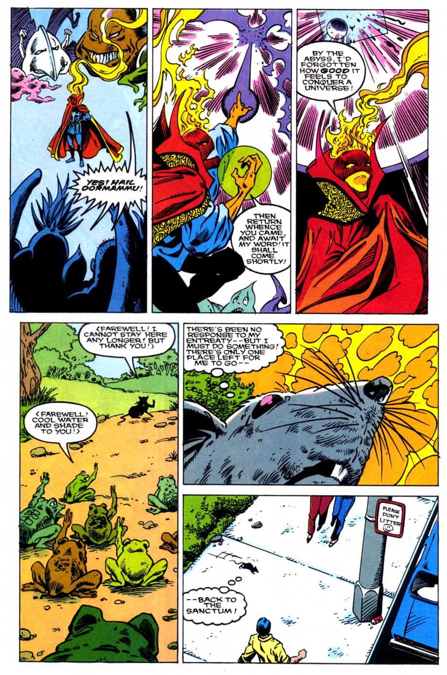 Read online Doctor Strange: Sorcerer Supreme comic -  Issue #2 - 16
