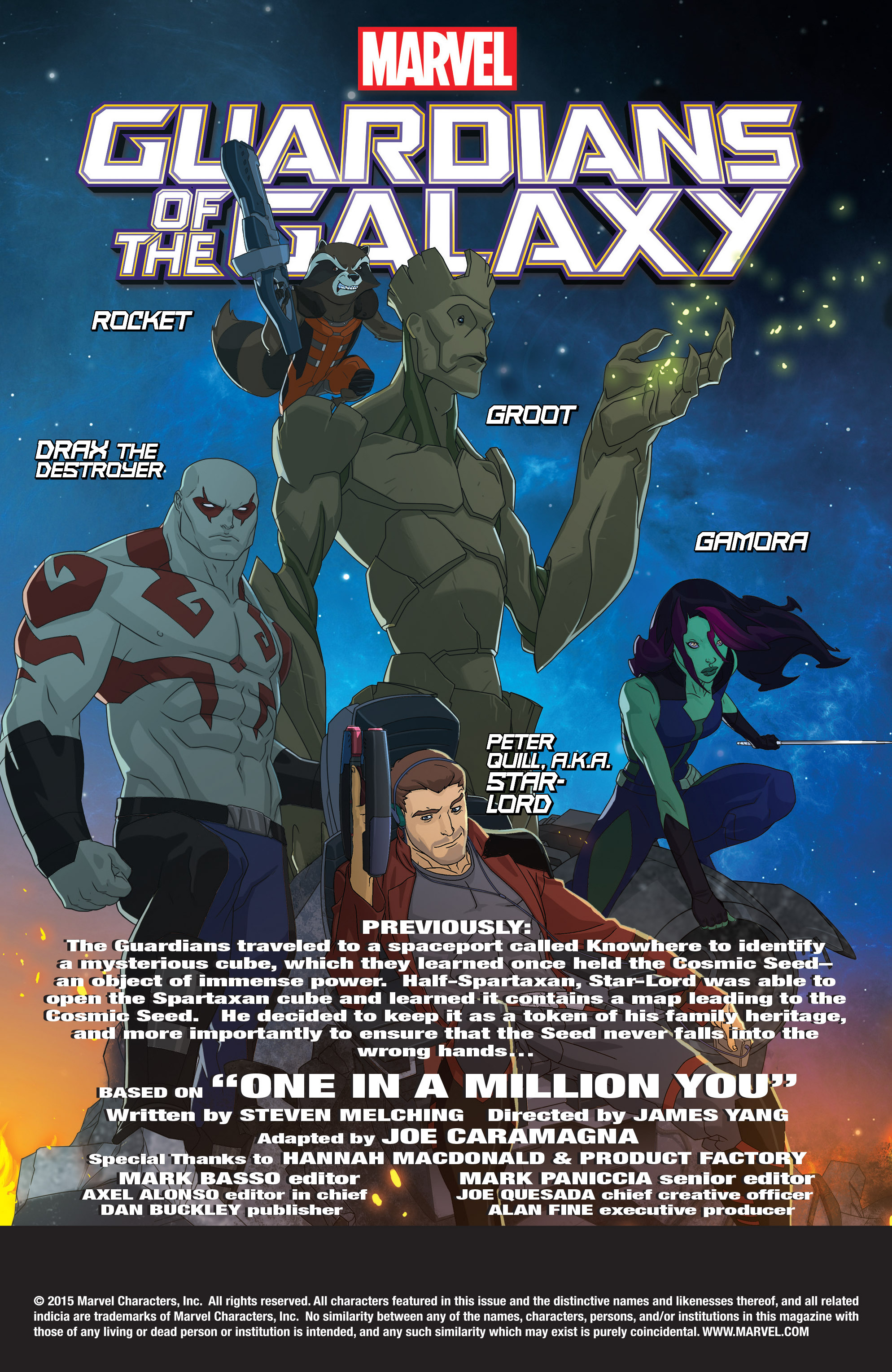Read online Marvel Universe Guardians of the Galaxy [II] comic -  Issue #3 - 2