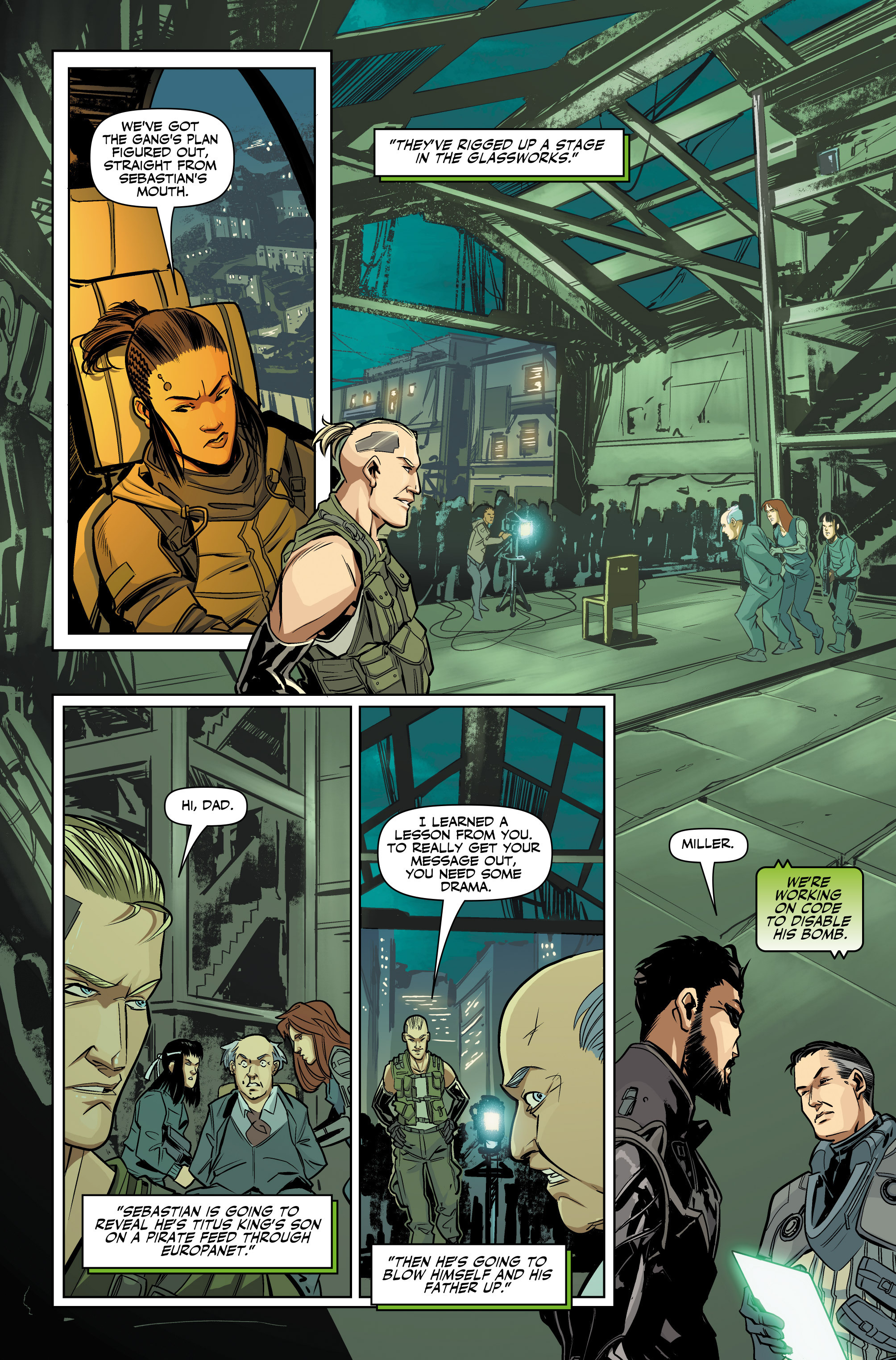 Read online Deus Ex: Children's Crusade comic -  Issue #5 - 7