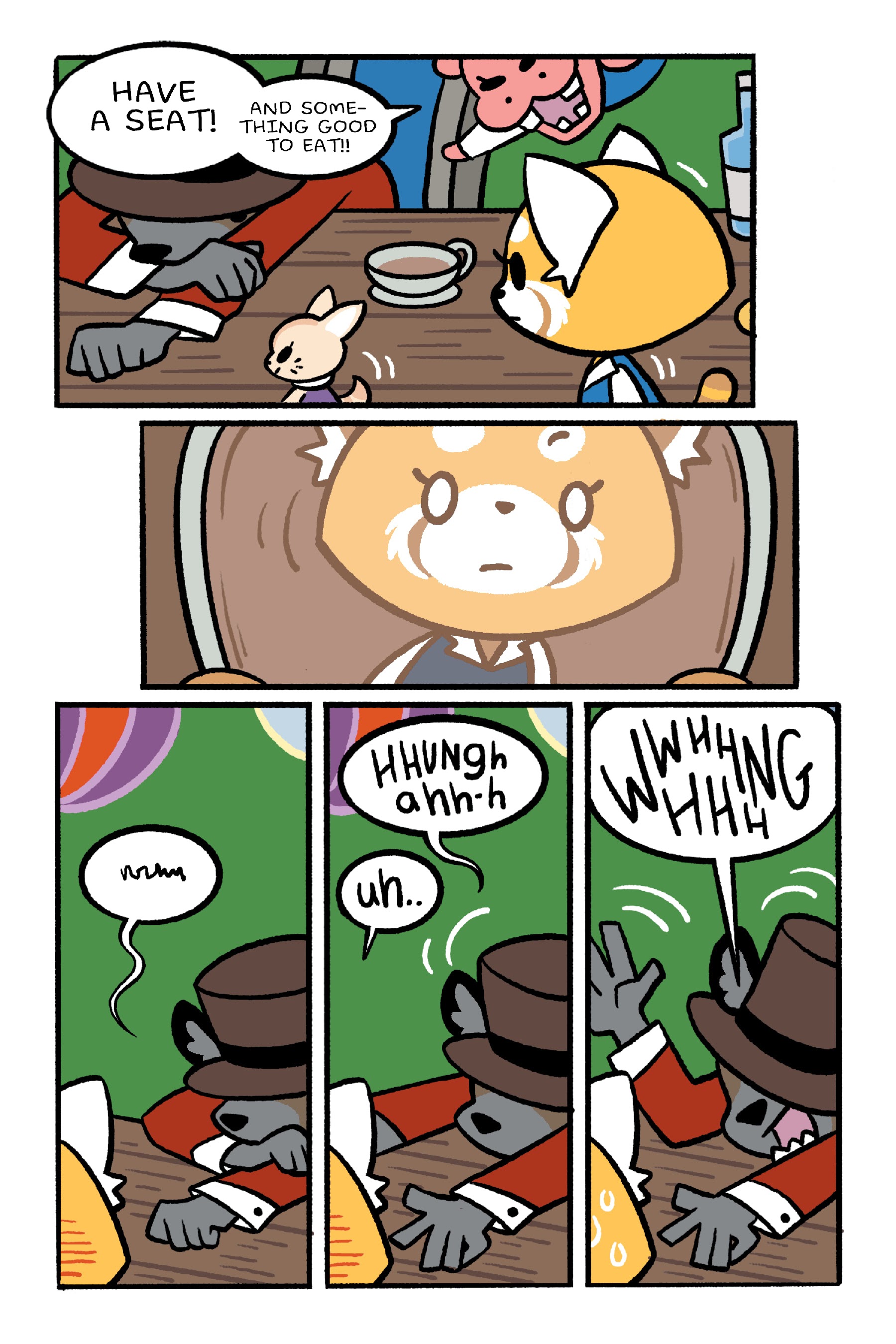 Read online Aggretsuko: Down the Rabbit Hole comic -  Issue # TPB - 48