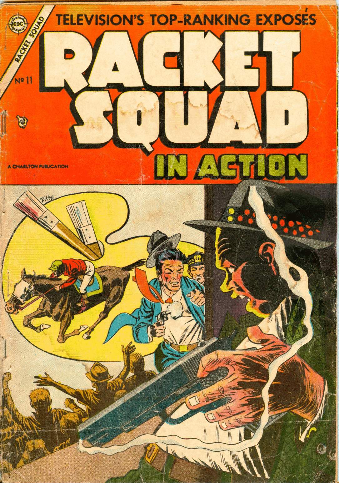 Read online Racket Squad in Action comic -  Issue #11 - 1