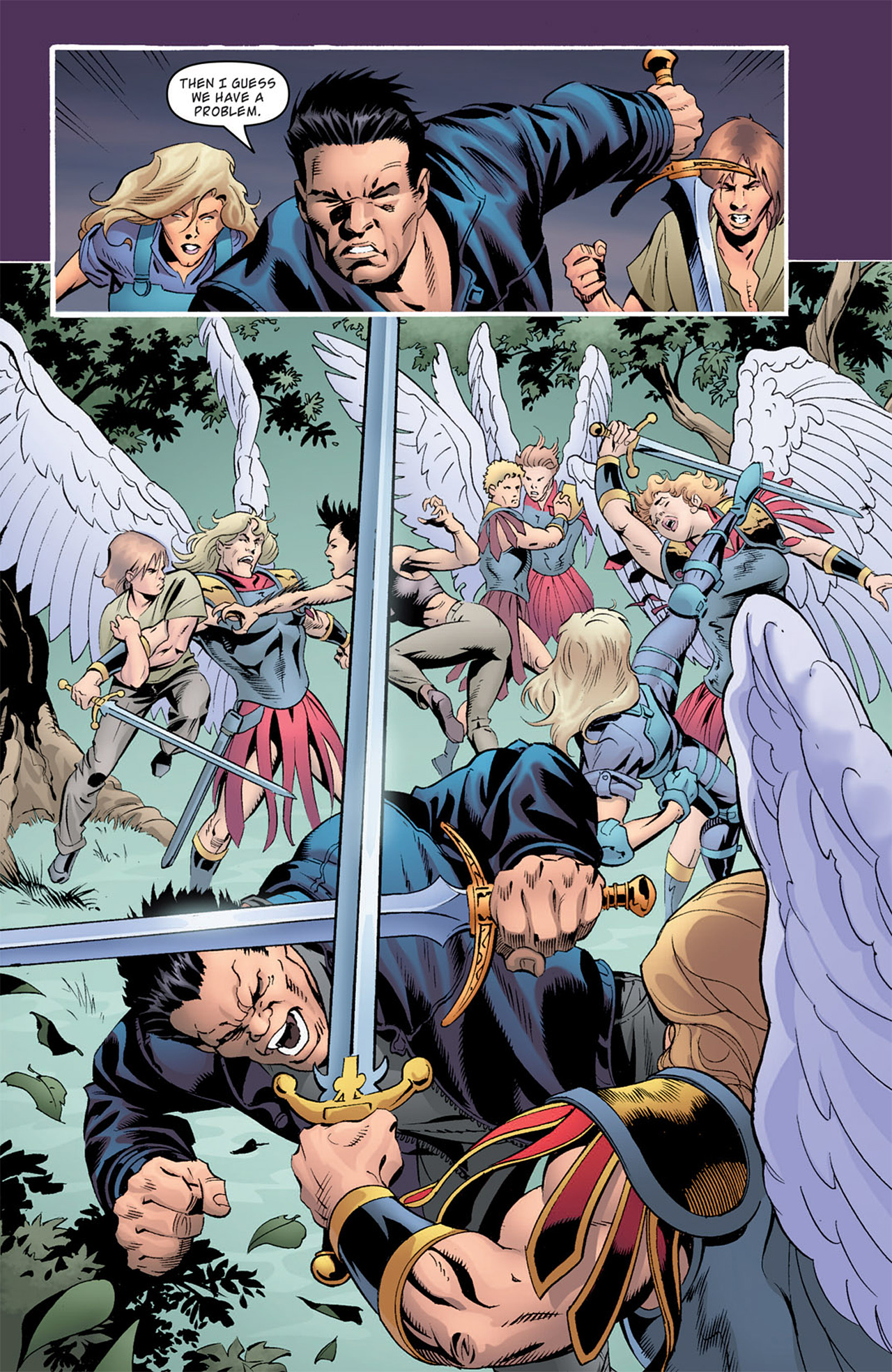 Read online Angel comic -  Issue #22 - 26