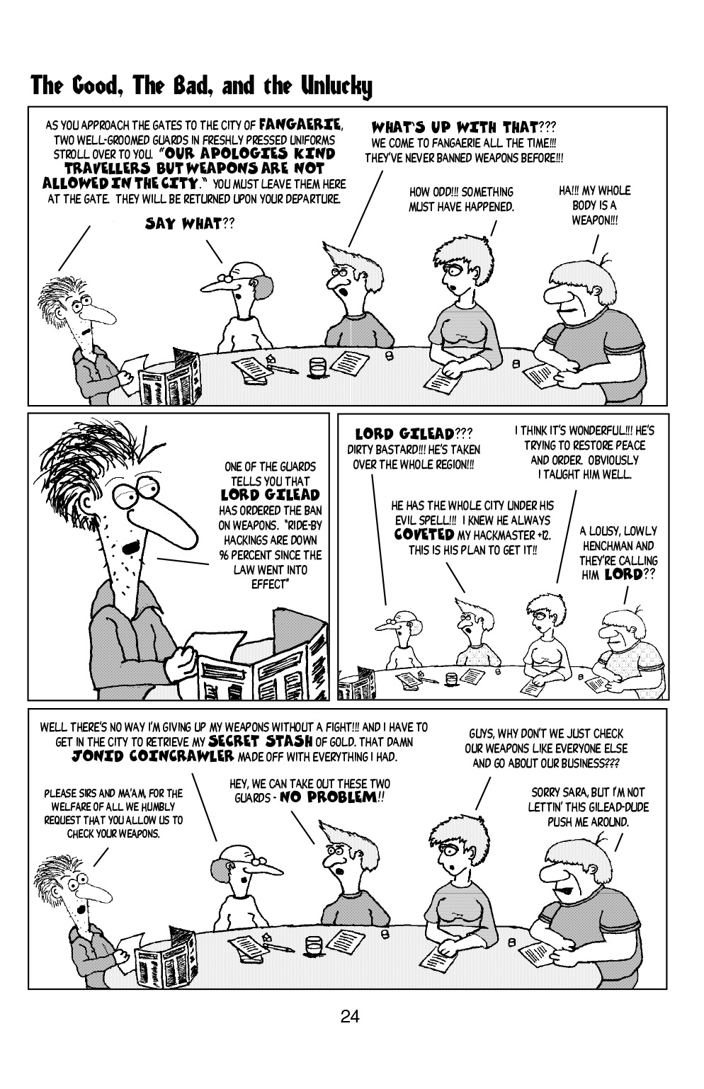 Read online Knights of the Dinner Table comic -  Issue #12 - 26
