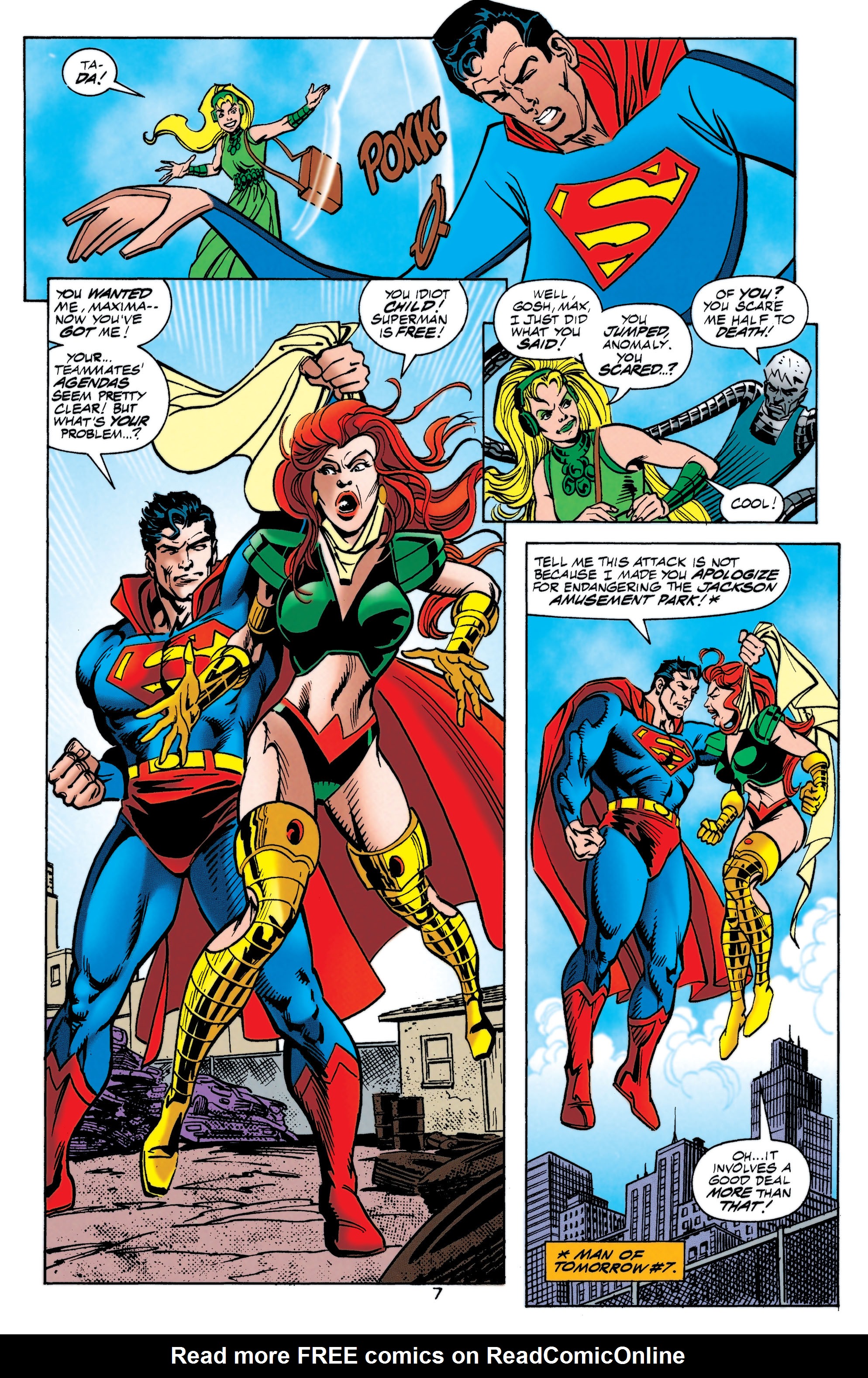 Read online Superman: The Man of Steel (1991) comic -  Issue #65 - 7
